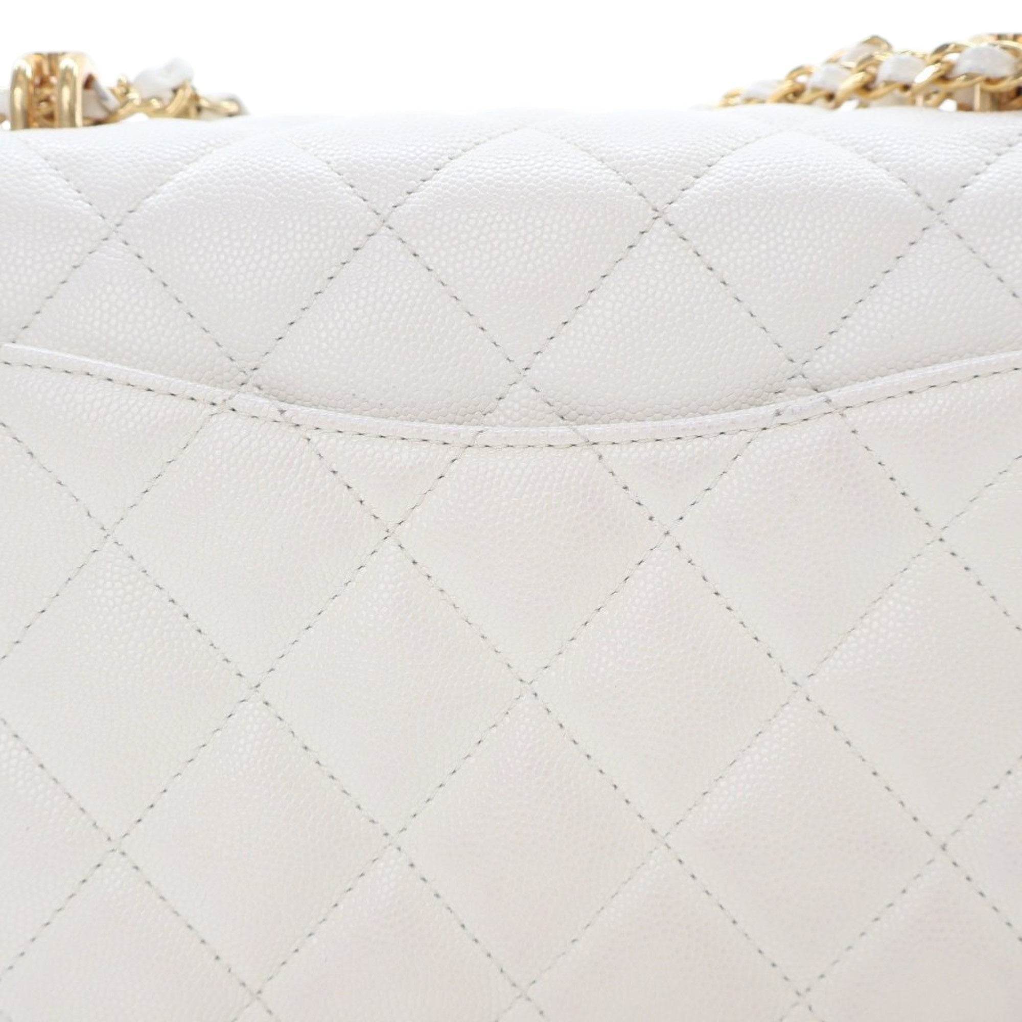 Chanel Mini Quilted Caviar Coco First Flap - image 12