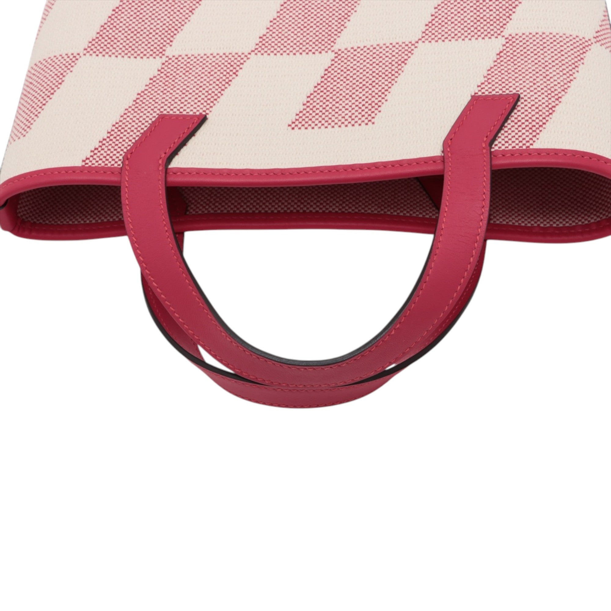 Hermès Toile and Swift Cabas H en Biais 27 - image 7