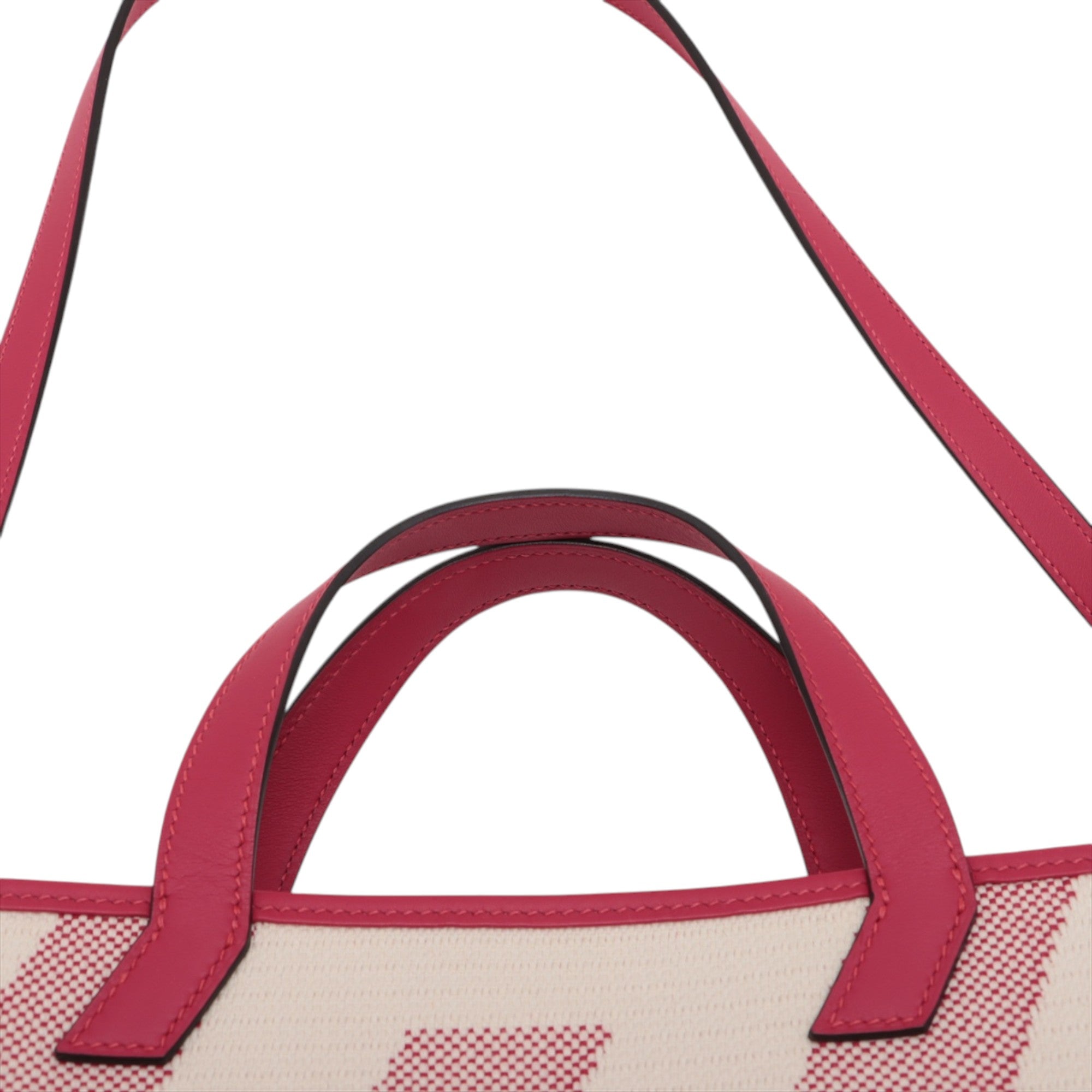 Hermès Toile and Swift Cabas H en Biais 27 - image 8