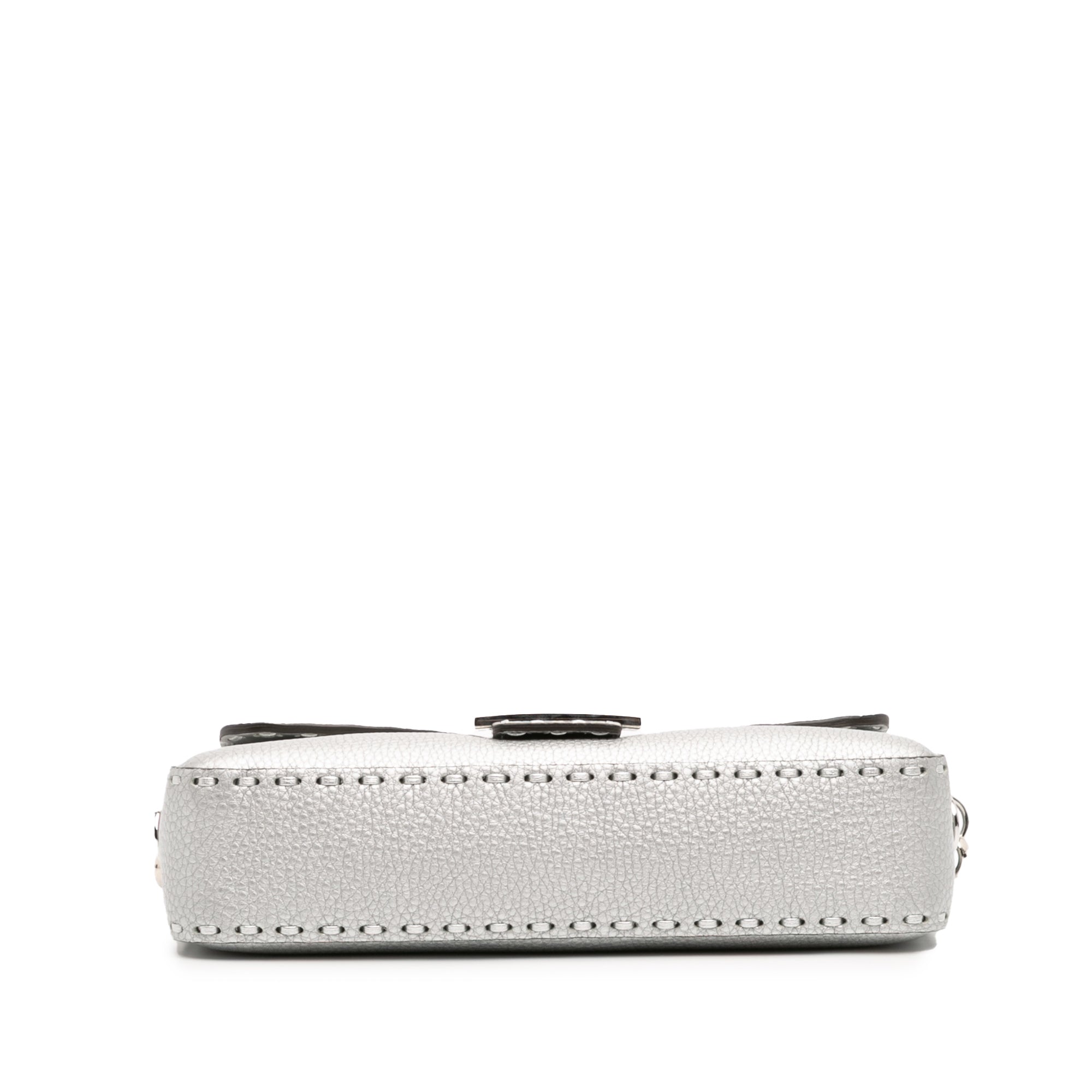 Fendi Leather Selleria Baguette Satchel - image 3