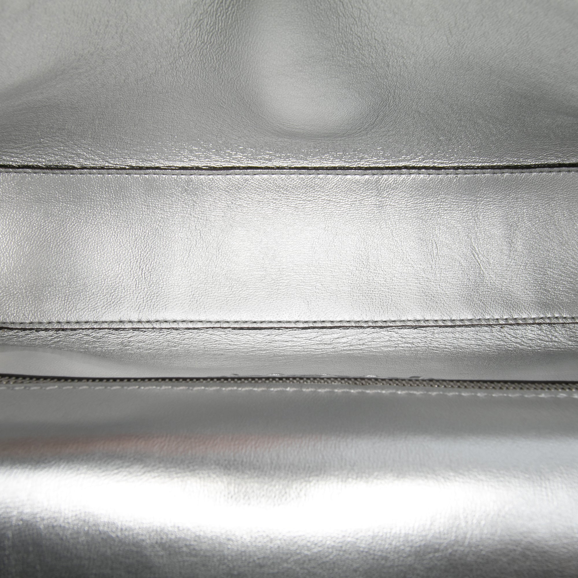 Fendi Leather Selleria Baguette Satchel - image 4