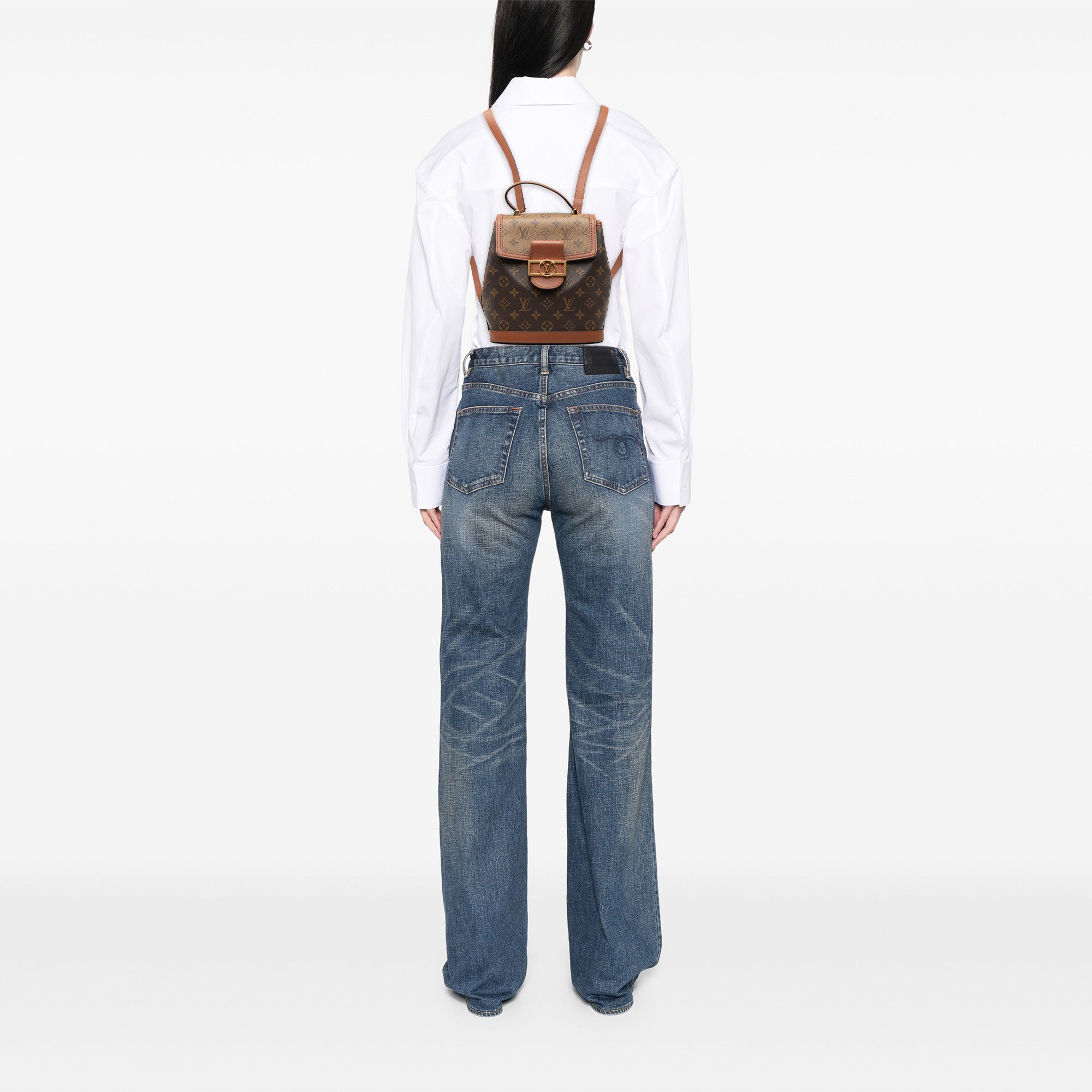Louis Vuitton Monogram Reverse Dauphine Backpack PM - image 6