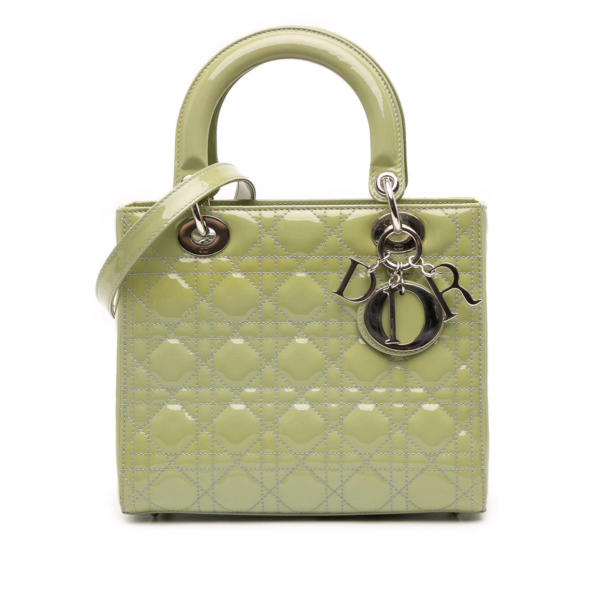 Dior Medium Patent Cannage Lady Dior - image 1