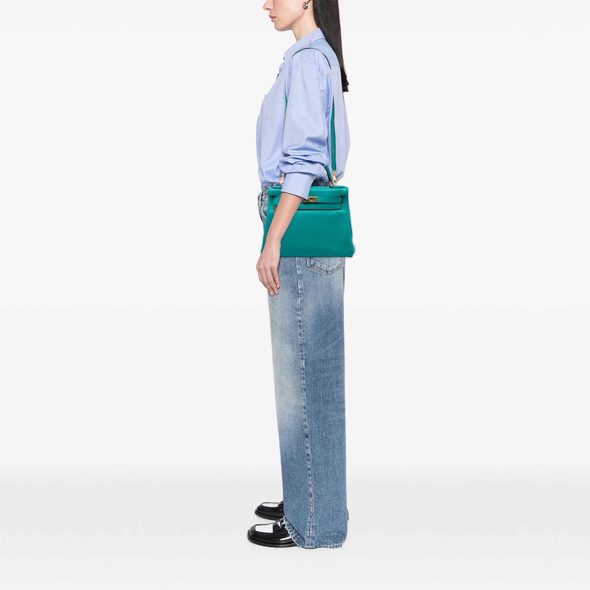 Hermès Clemence Kelly II Retourne 28 - image 7