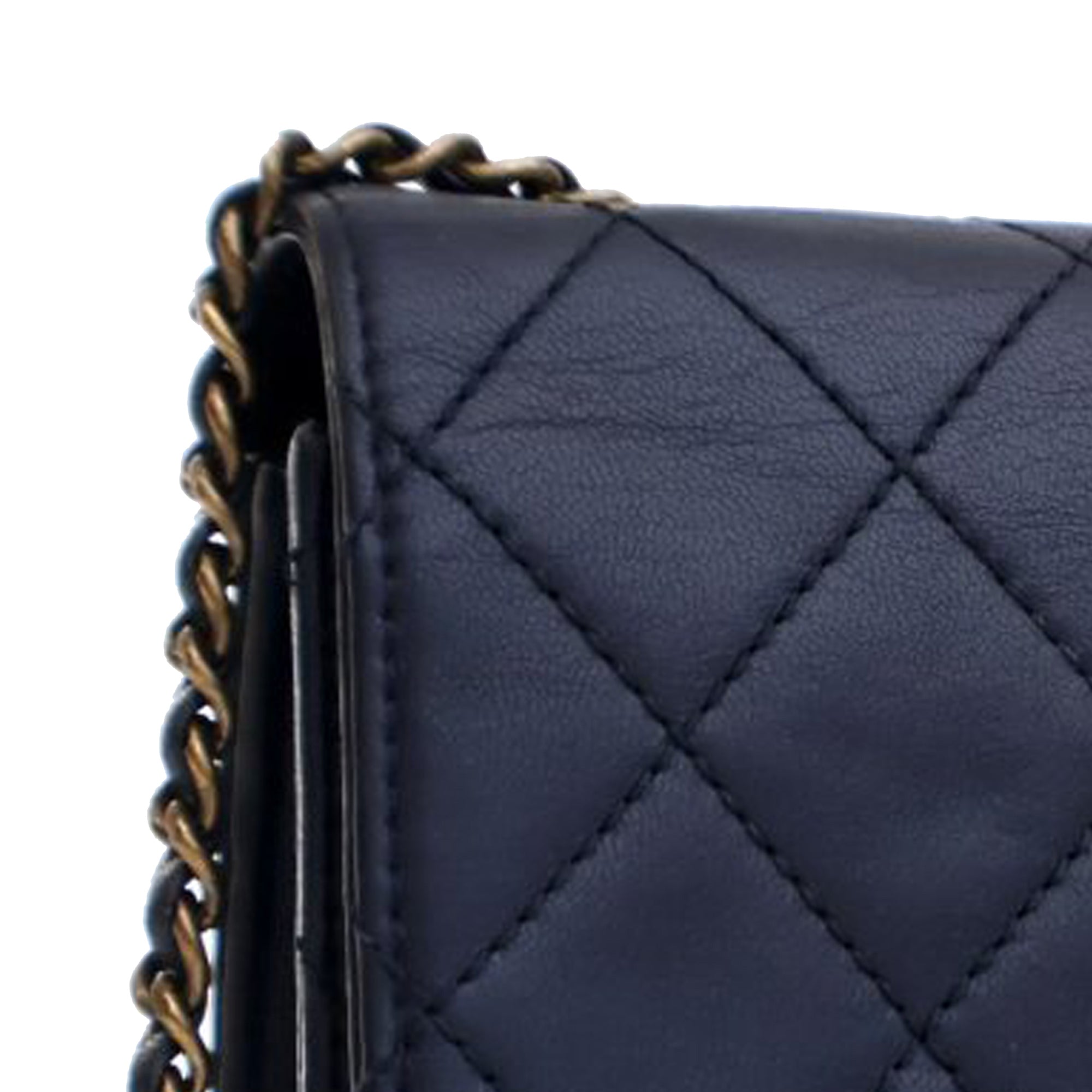 Chanel Mini Lambskin Beauty Lock Flap - image 9
