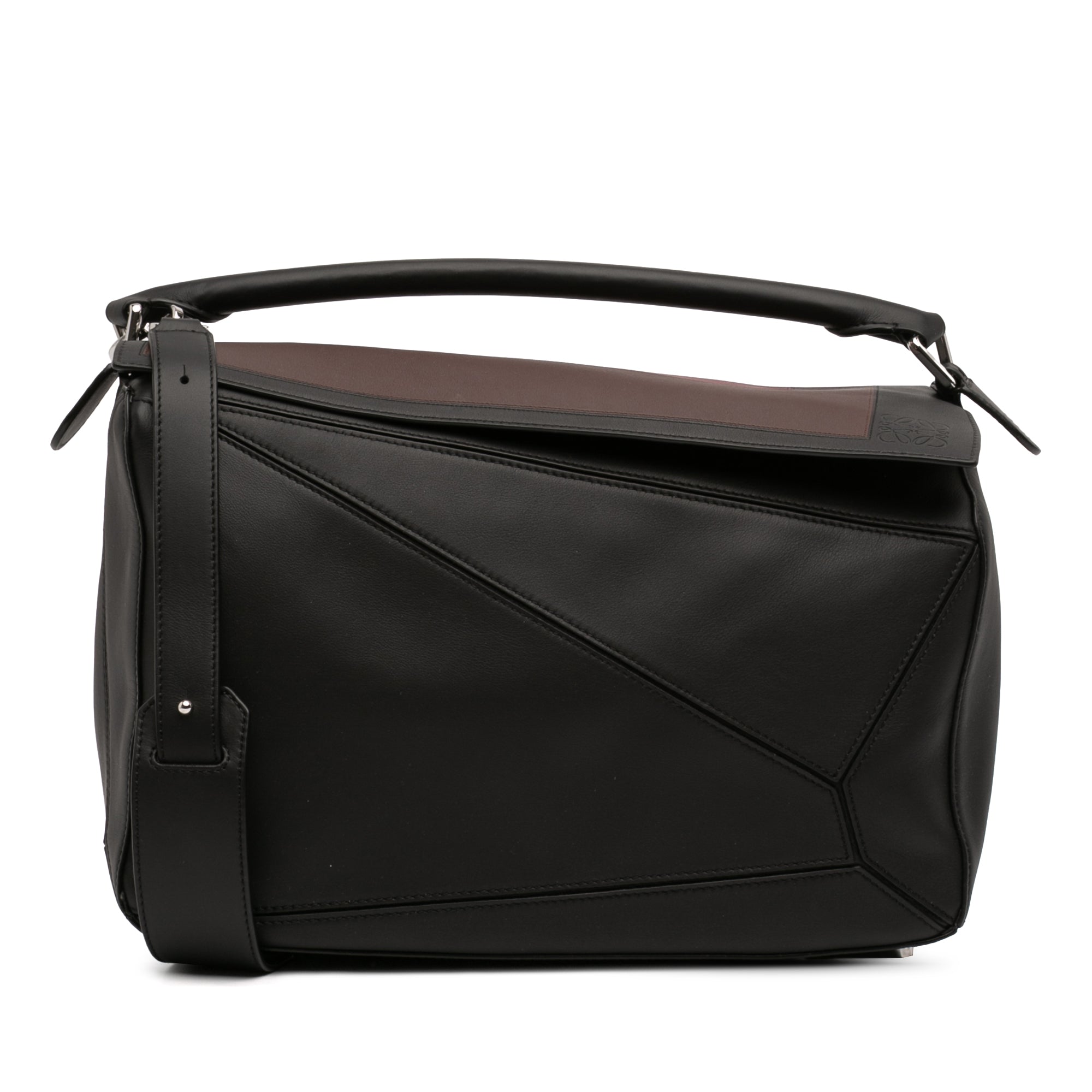 LOEWE Limited Edition Josef Albers Large Calfskin Geometric Puzzle Satchel - image 1