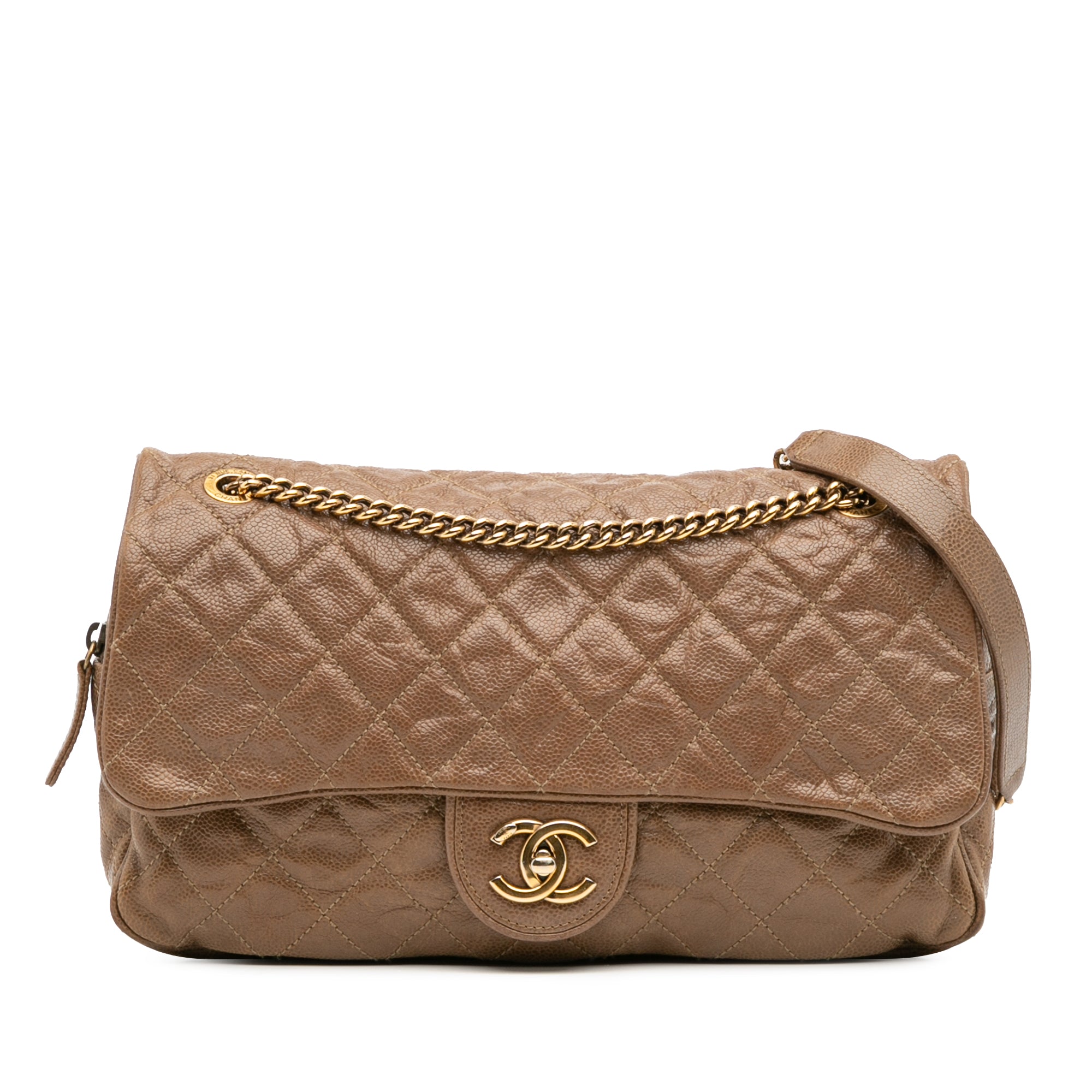 Chanel Large Quilted Caviar Shiva Flap - image 1
