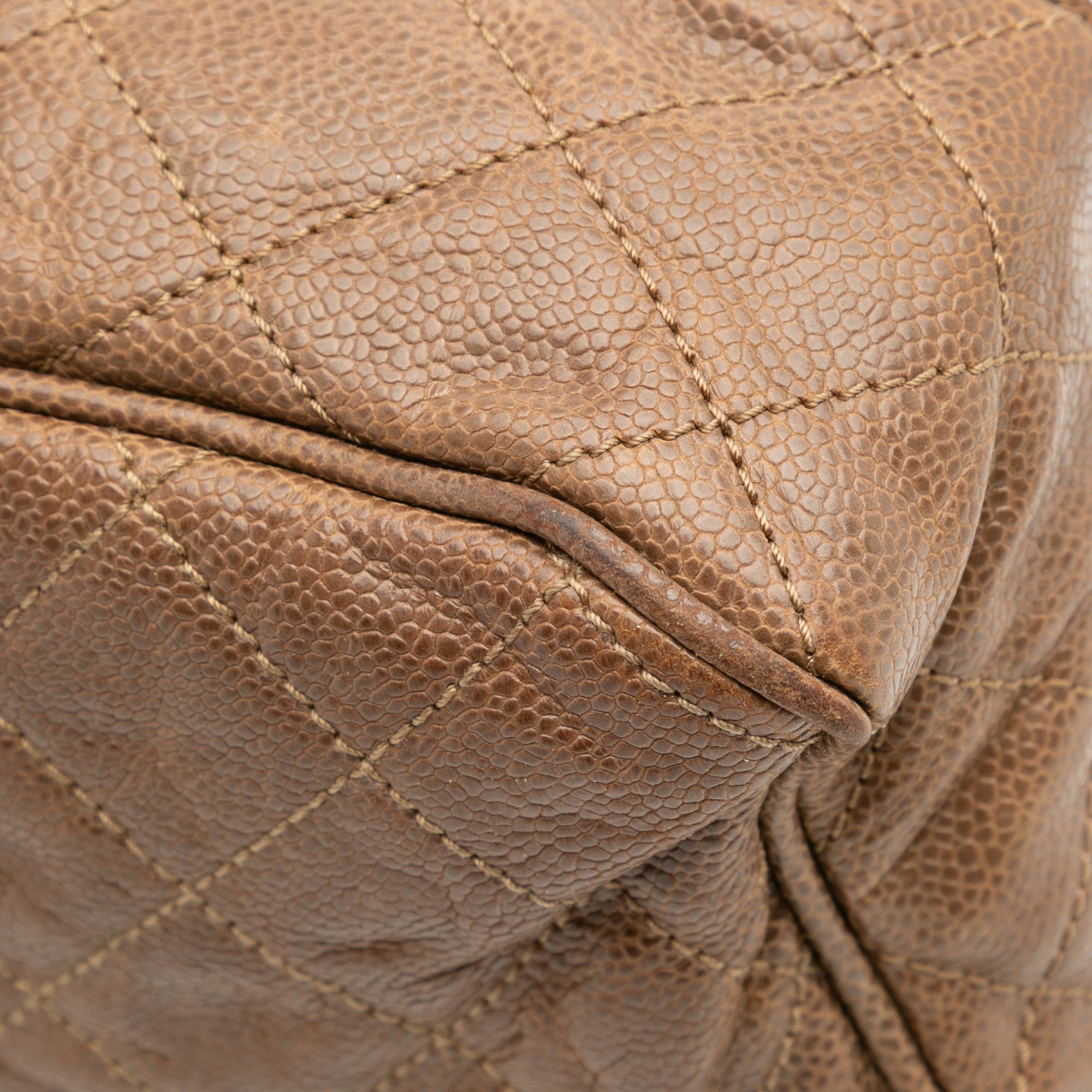 Chanel Large Quilted Caviar Shiva Flap - image 12