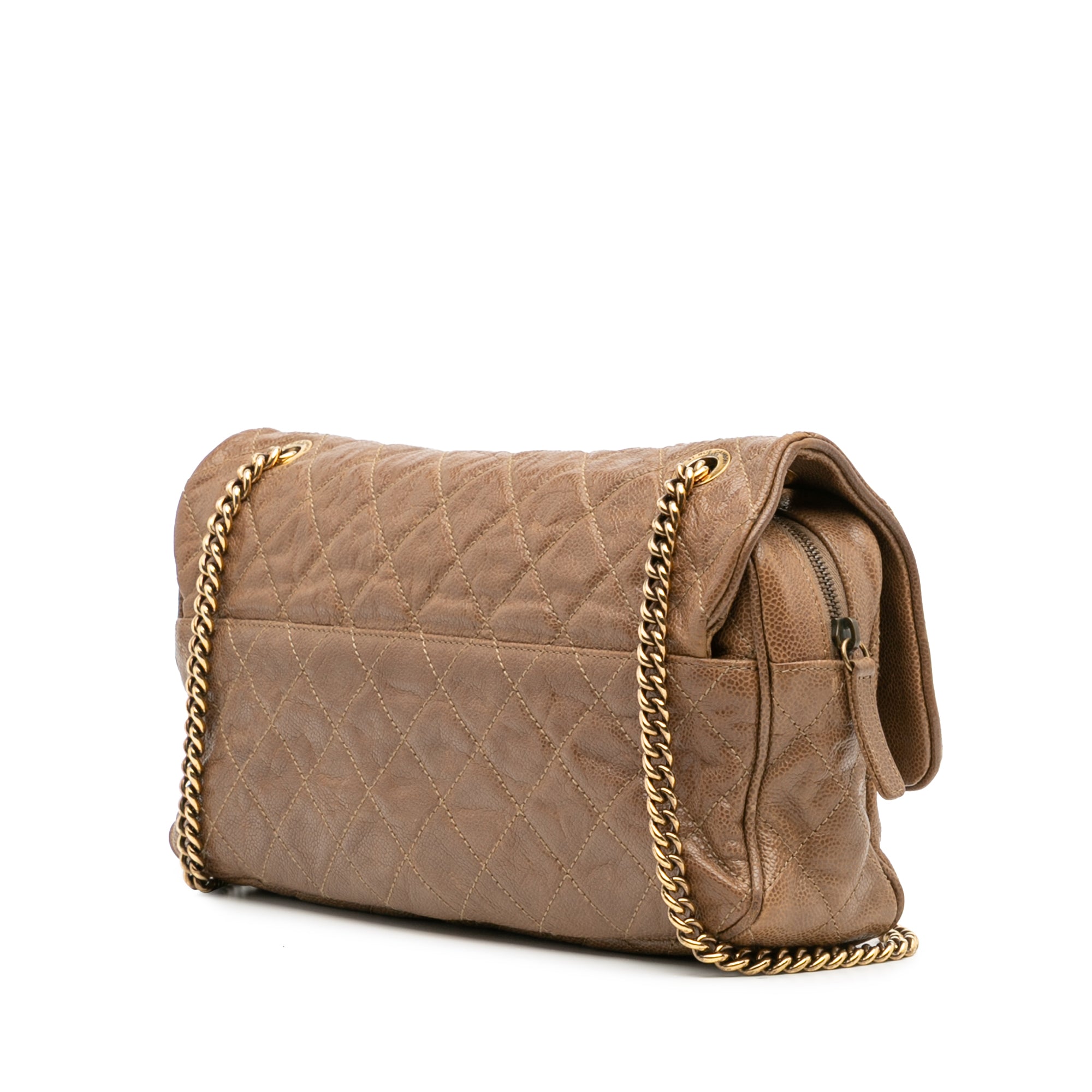 Chanel Large Quilted Caviar Shiva Flap - image 2