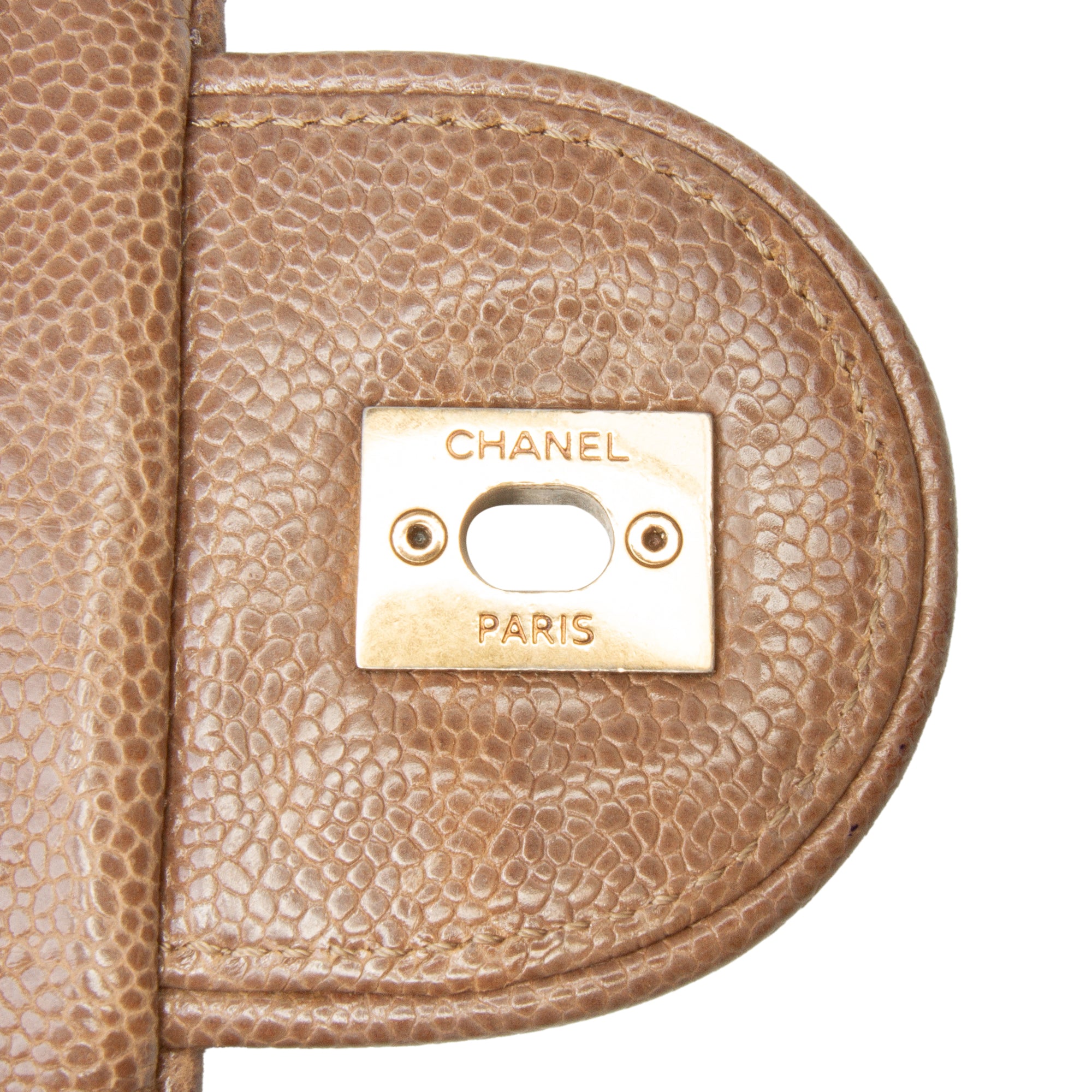 Chanel Large Quilted Caviar Shiva Flap - image 8
