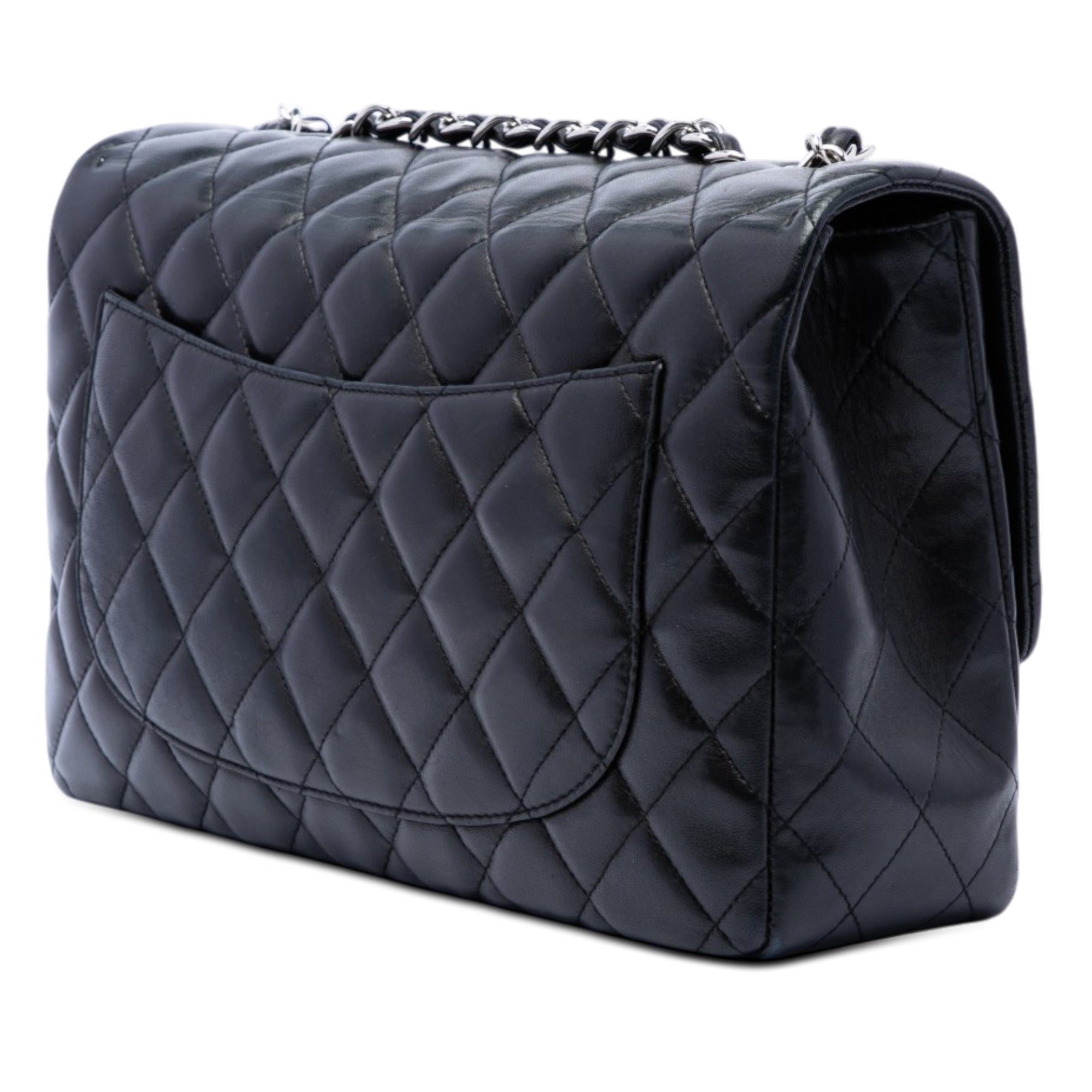 Chanel Jumbo Classic Lambskin Single Flap - image 2