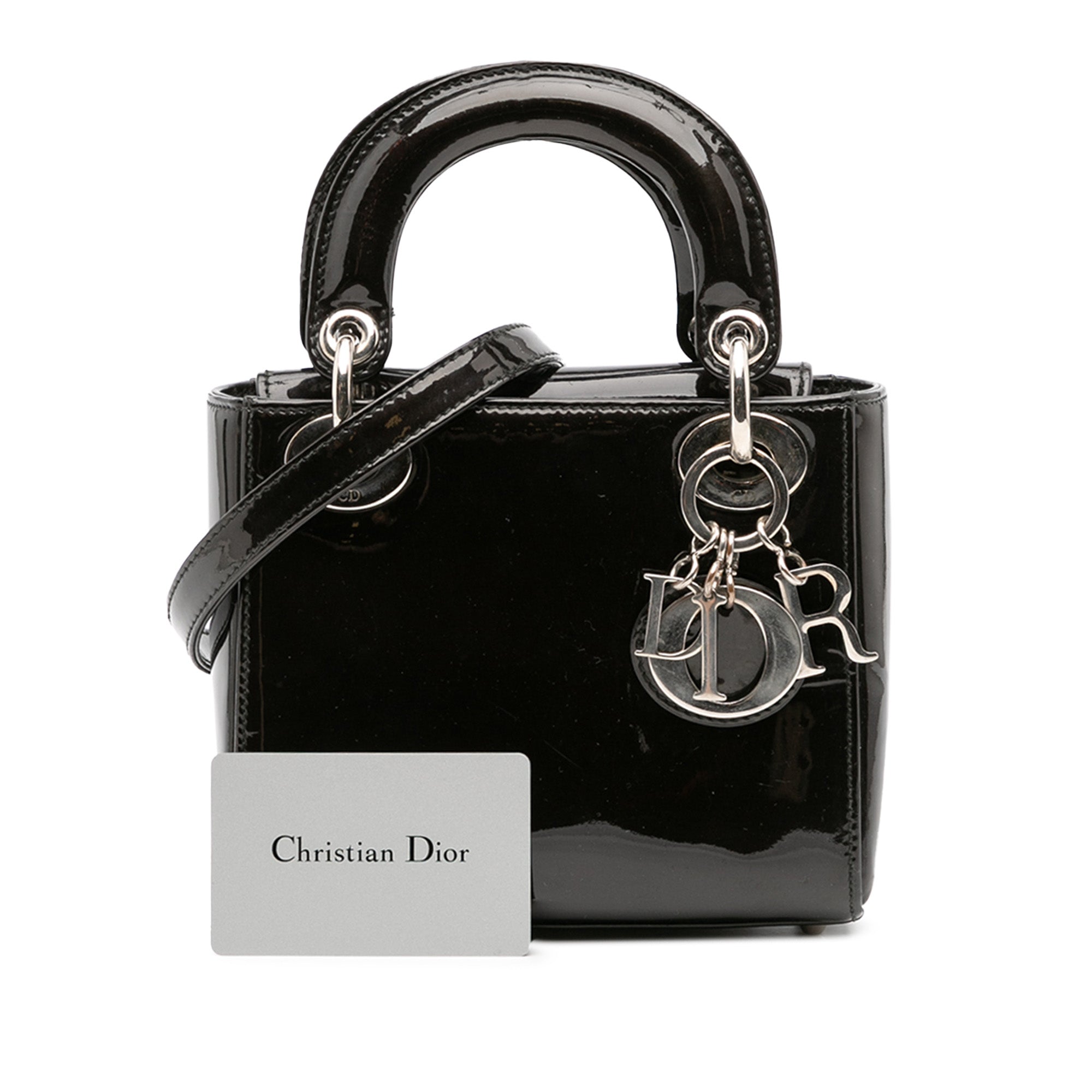 Dior Mini Patent Lady Dior - image 11