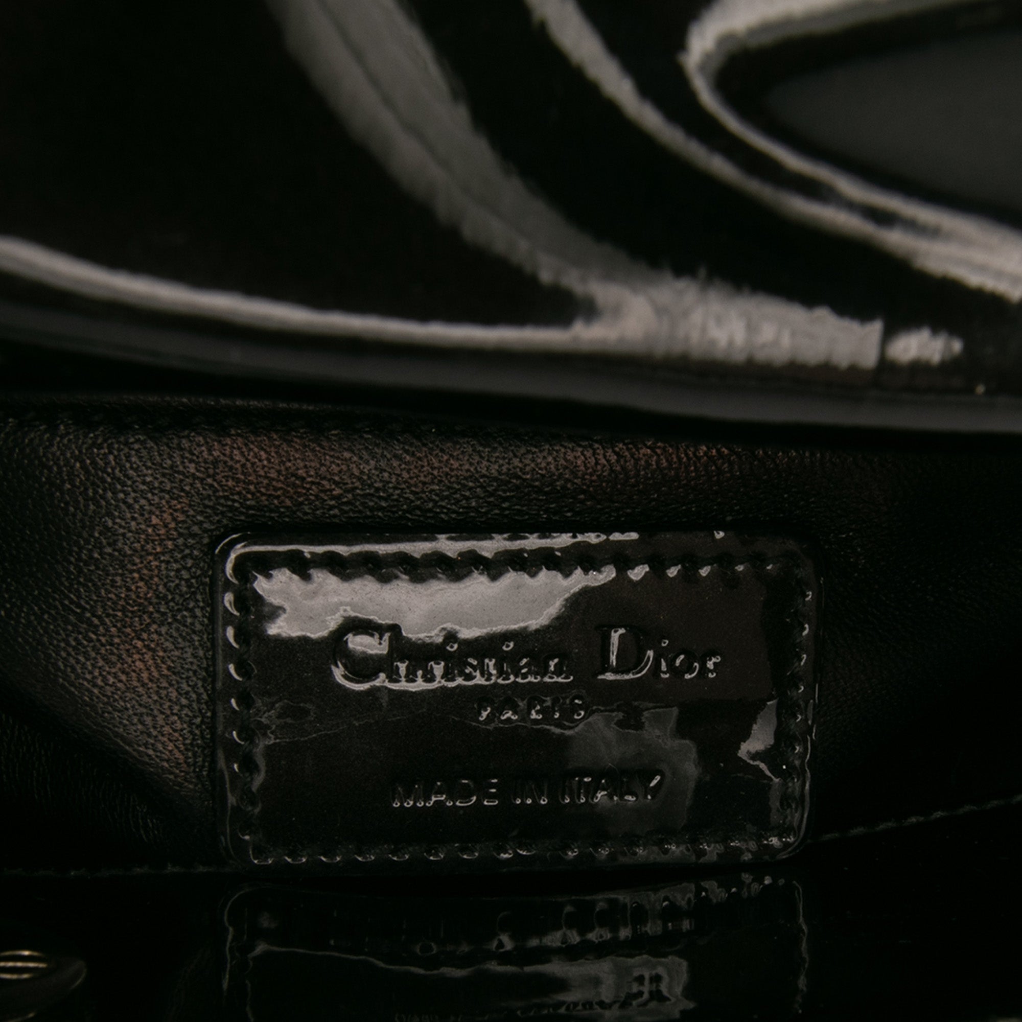 Dior Mini Patent Lady Dior - image 5