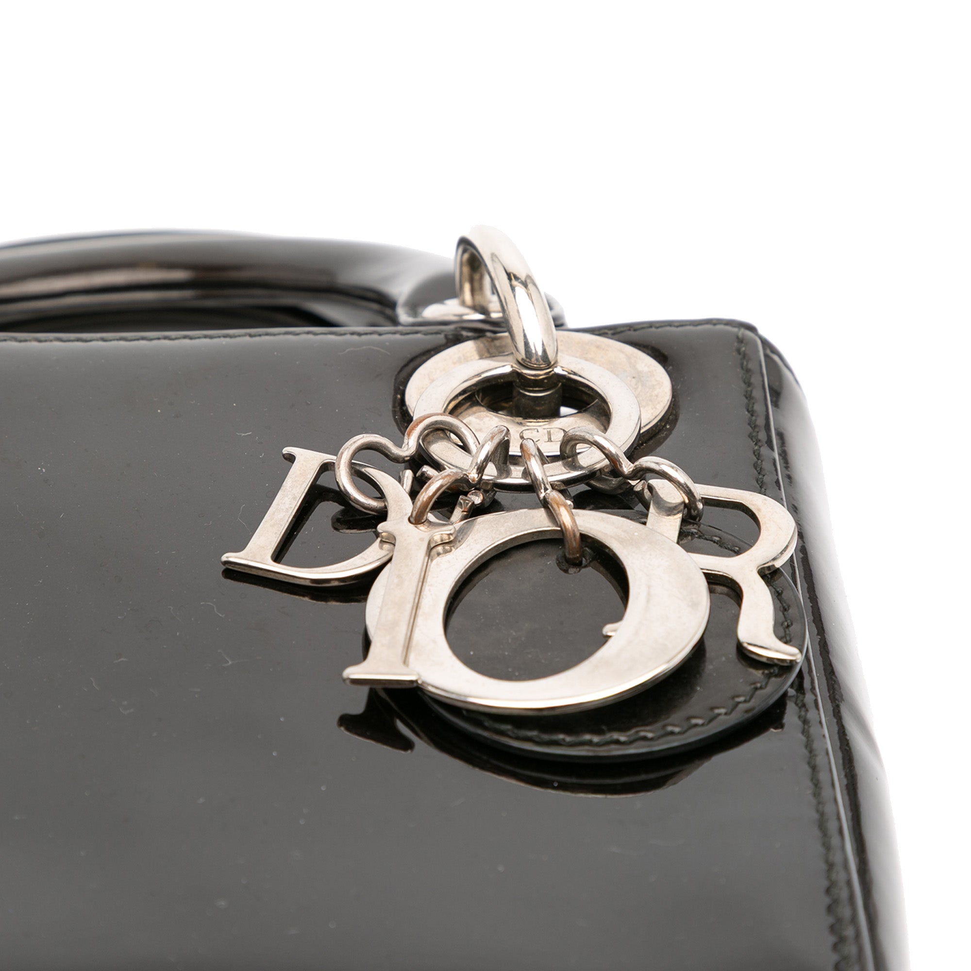 Dior Mini Patent Lady Dior - image 9