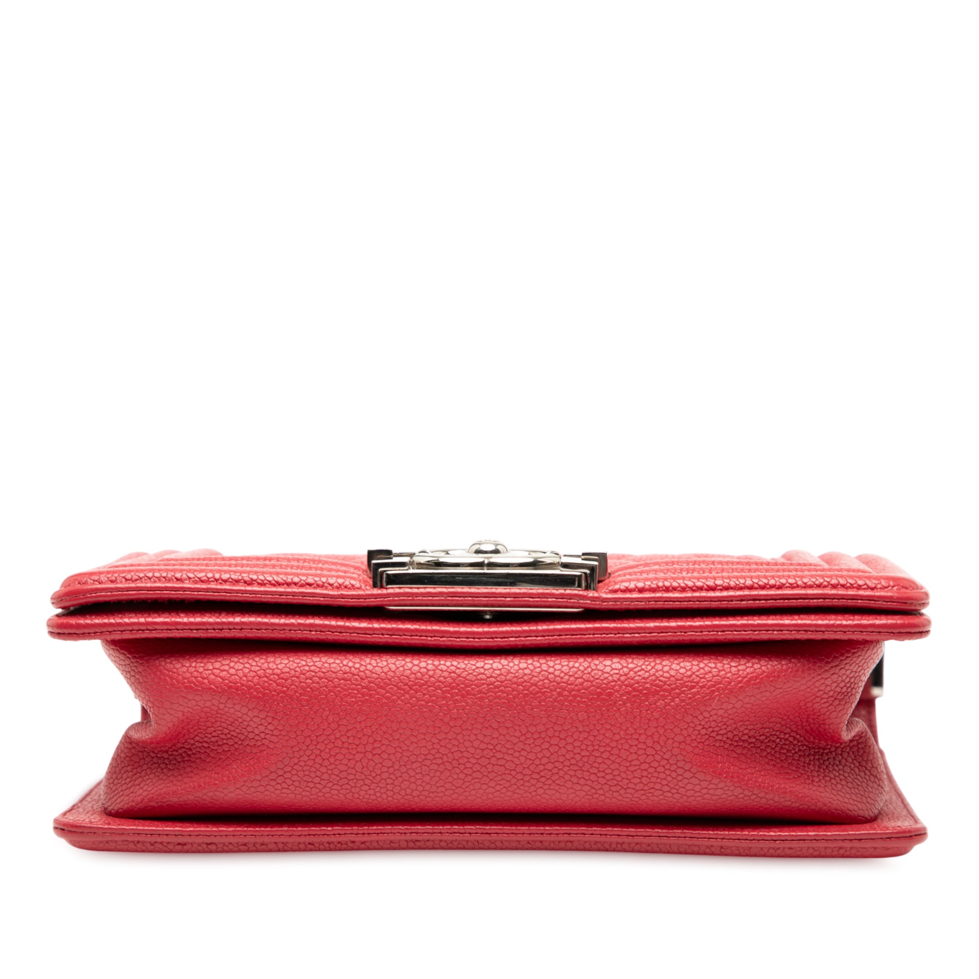 Chanel Small Quilted Caviar Boy Flap - image 3