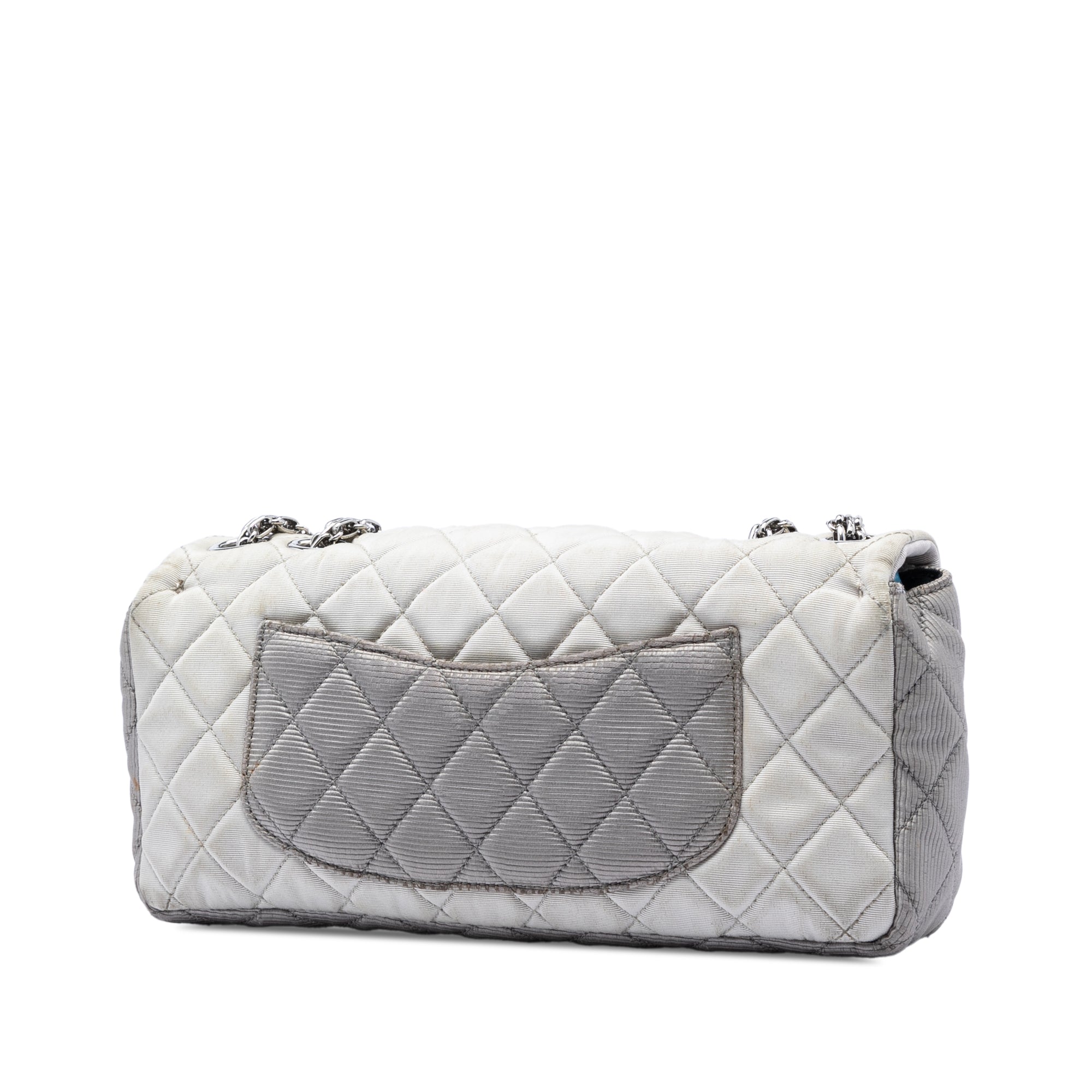 Chanel Small Tricolor Quilted Jersey Reissue 2.55 East West Flap - image 2