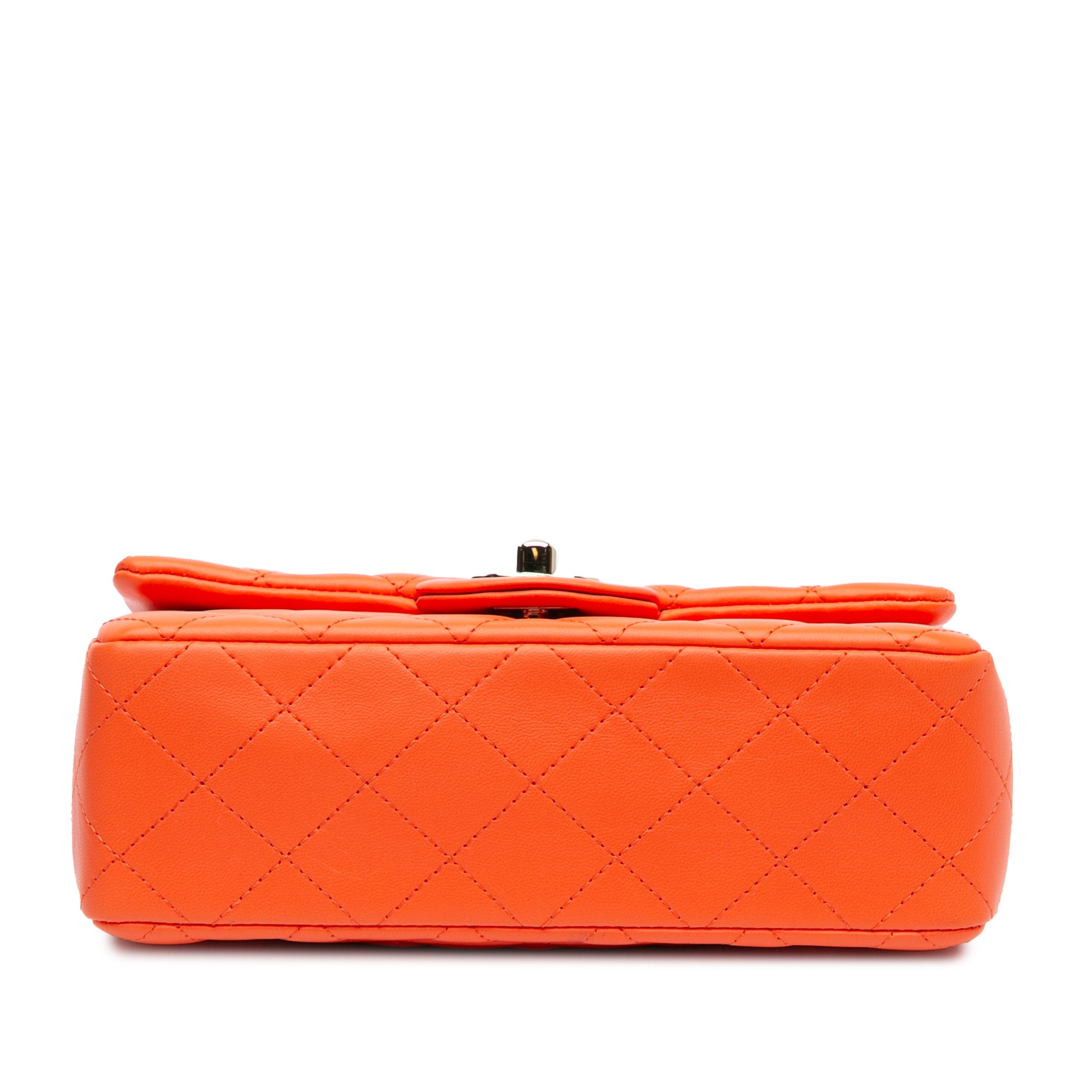 Chanel Mini Rectangular Classic Lambskin Single Flap - image 3