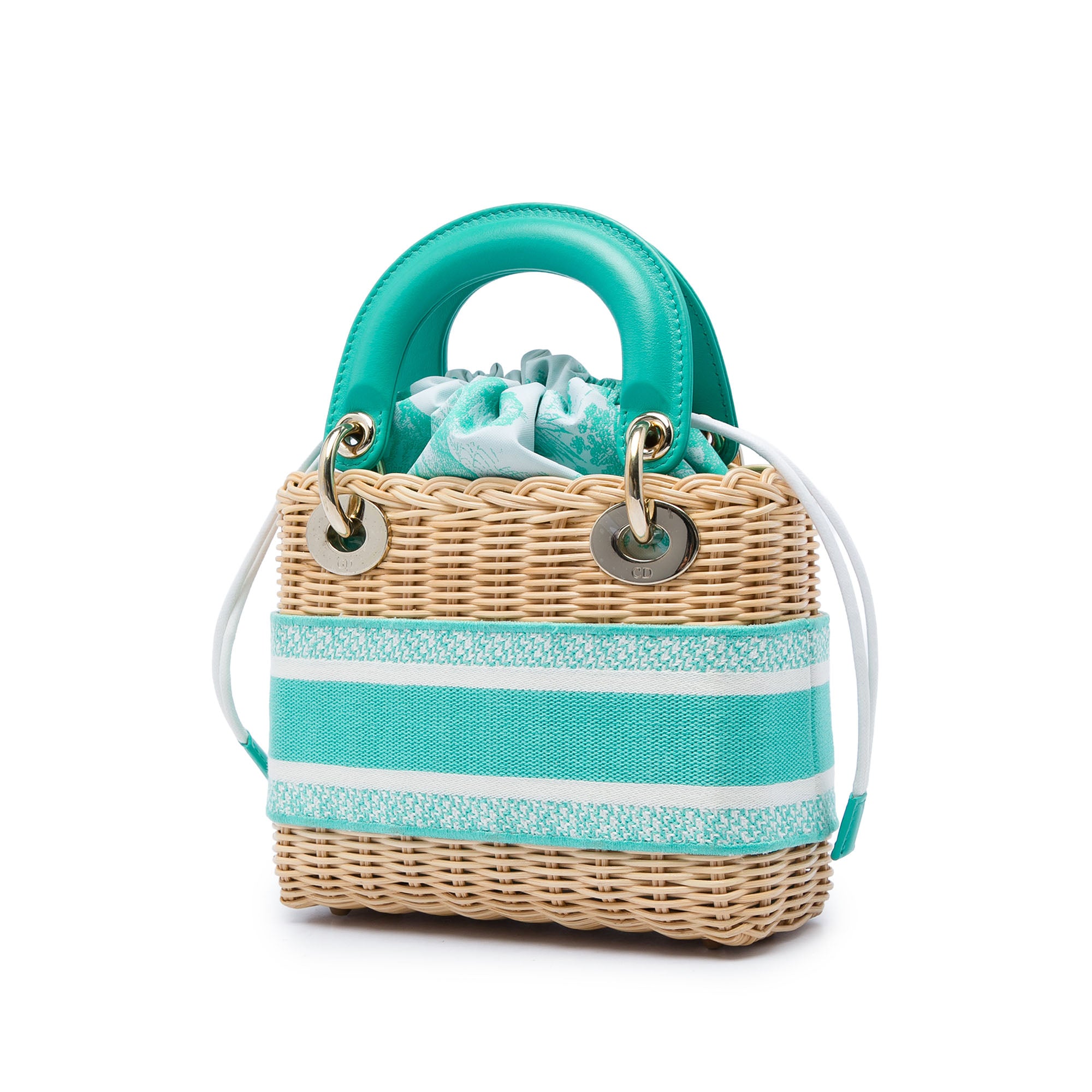 Dior Mini Wicker Toile de Jouy Lady Dior - image 2