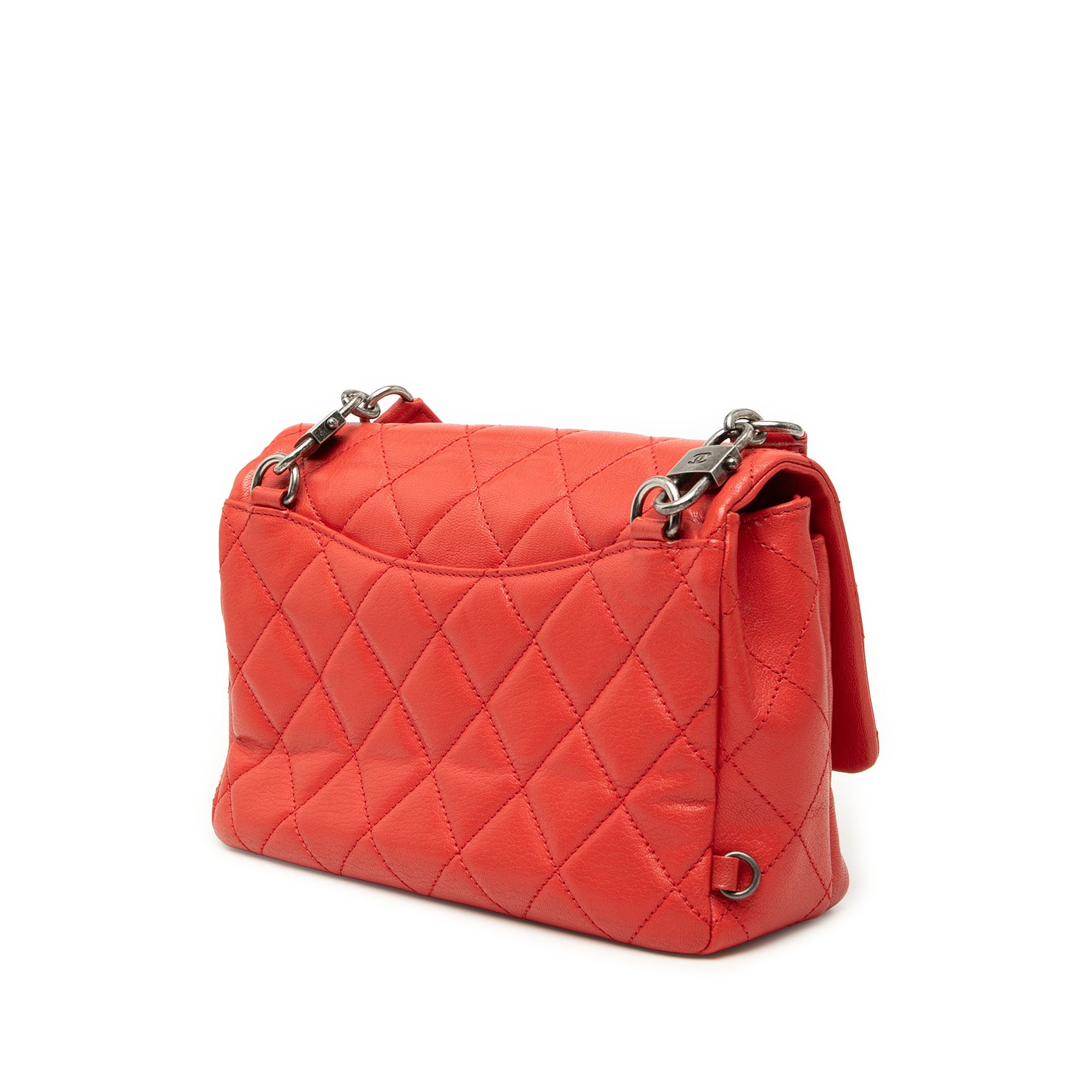 Chanel Small Quilted Goatskin Double Carry Waist Chain Flap - image 2