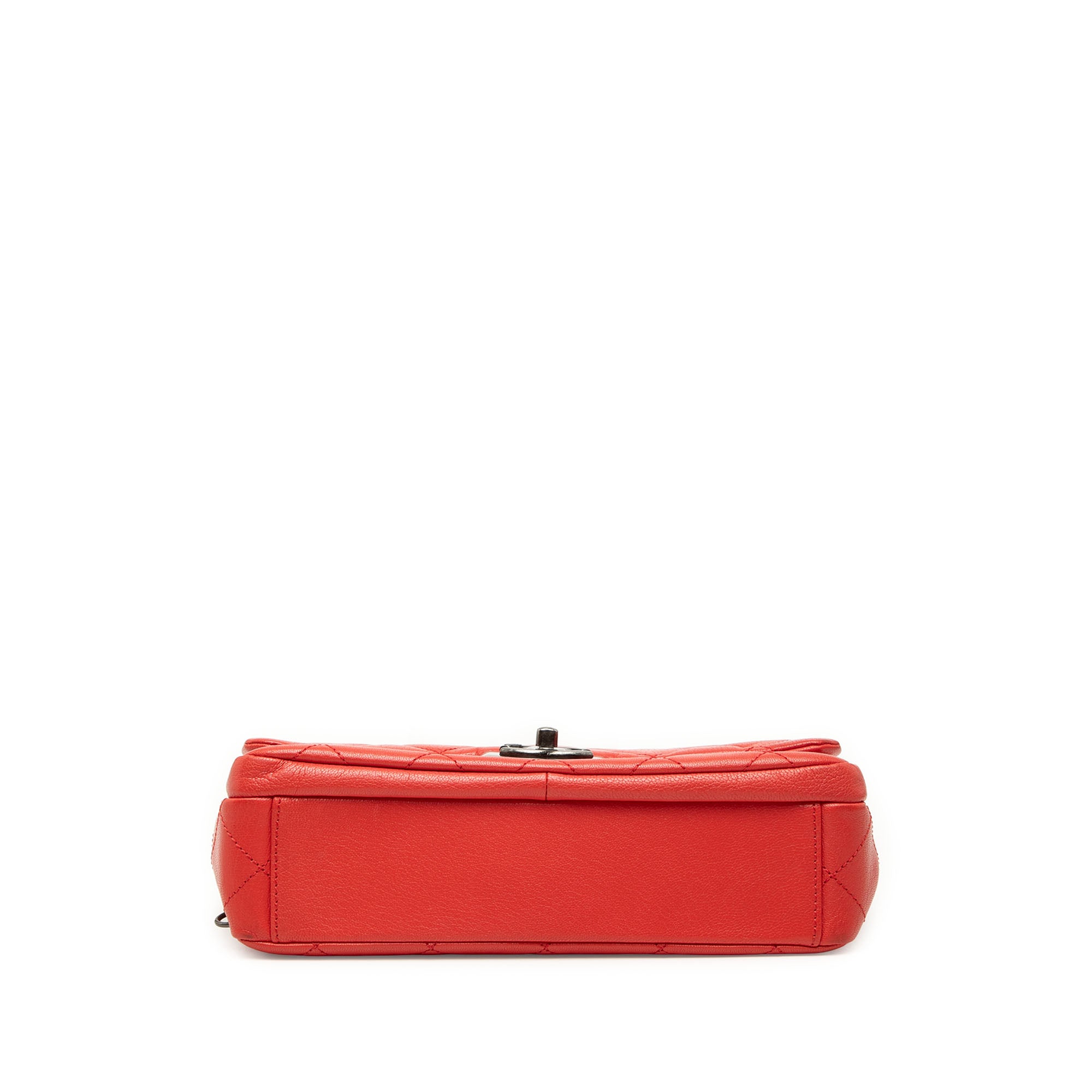 Chanel Small Quilted Goatskin Double Carry Waist Chain Flap - image 3