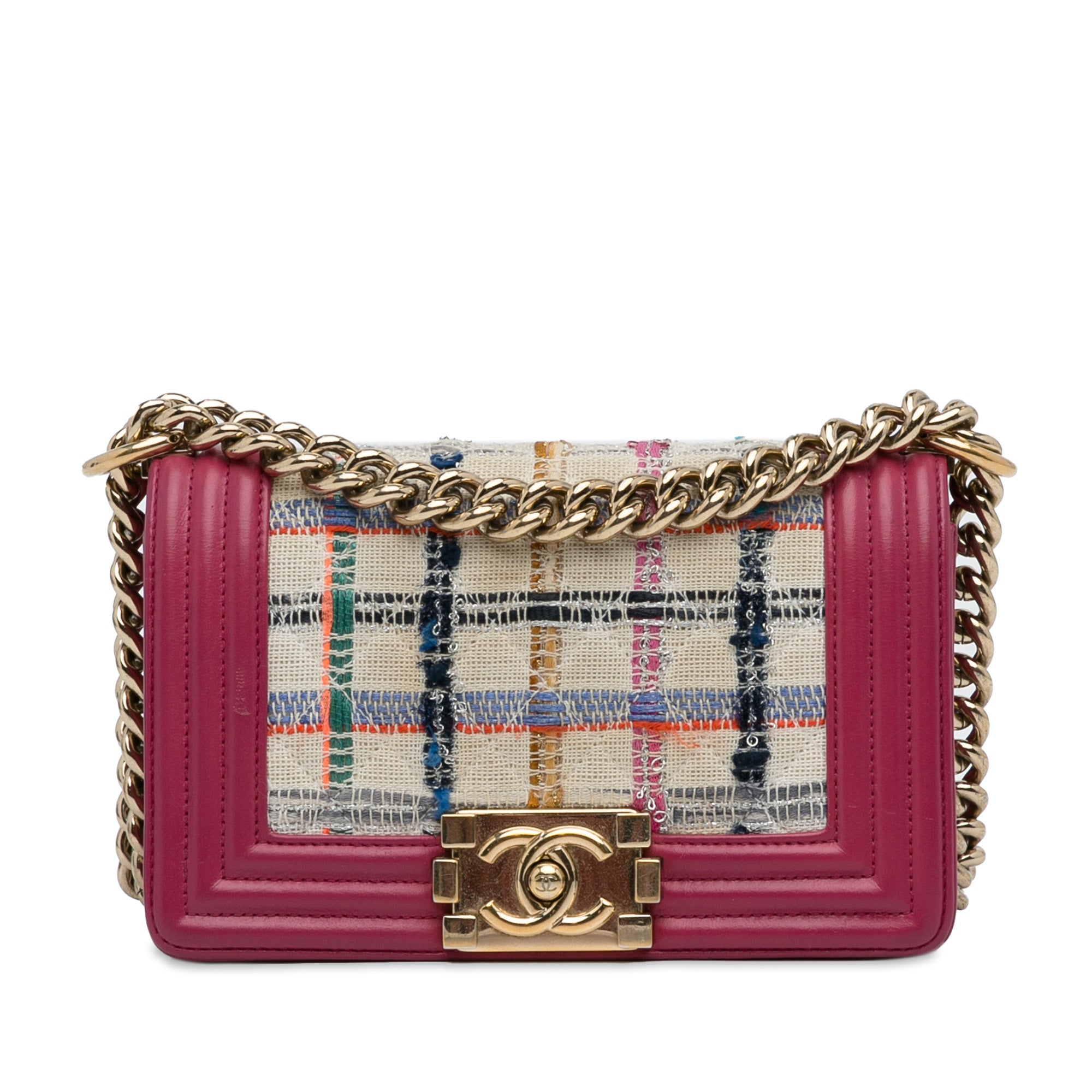 Chanel Small Tweed Boy Bag - image 1