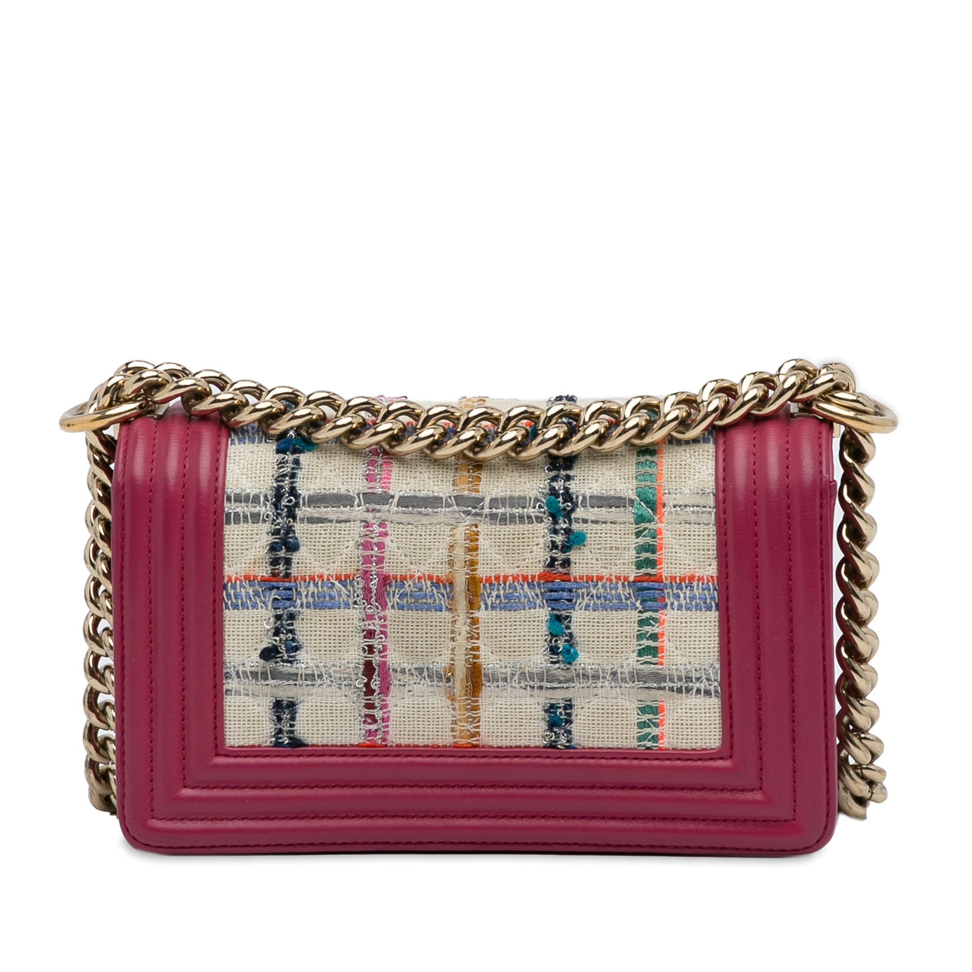 Chanel Small Tweed Boy Bag - image 3