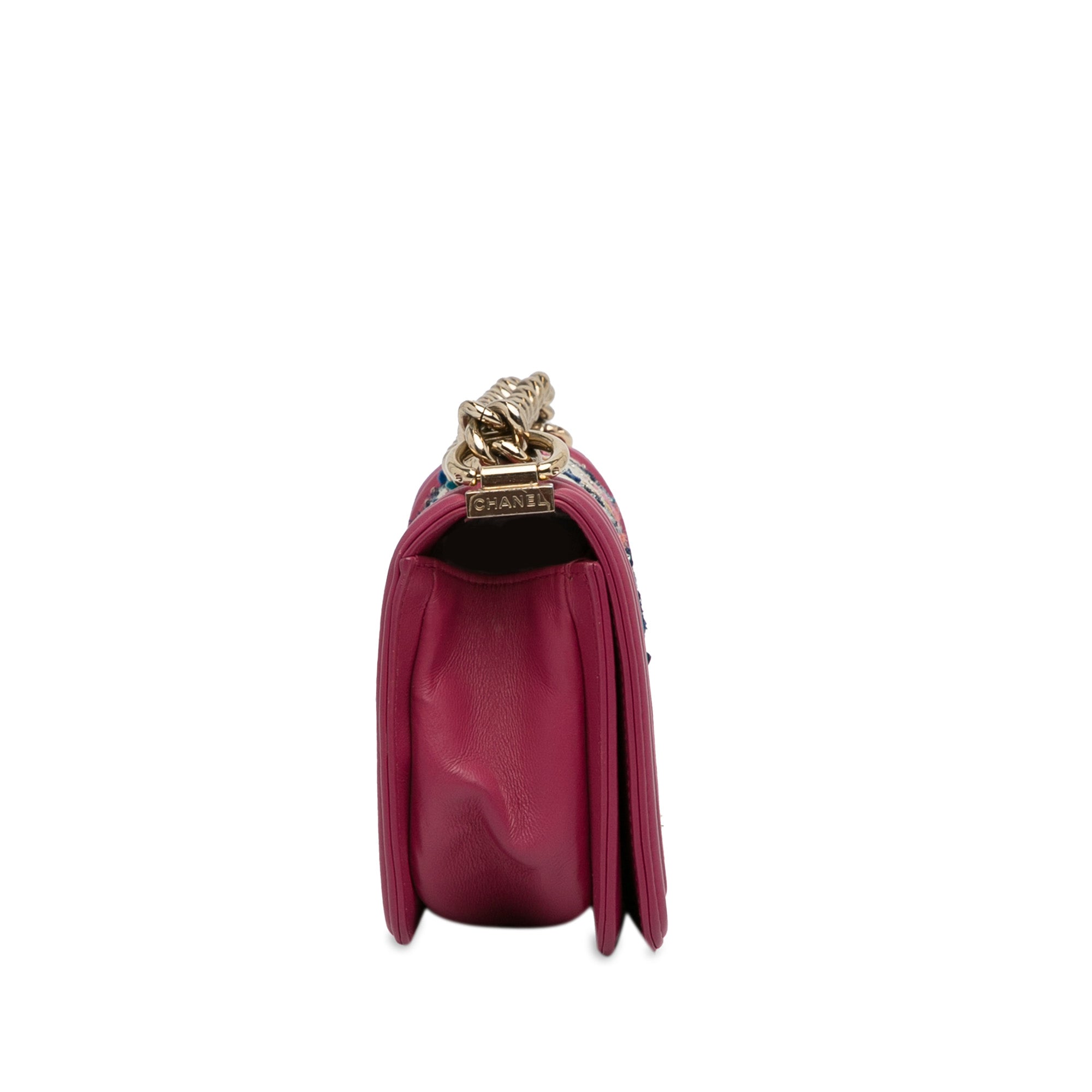 Chanel Small Tweed Boy Bag - image 4