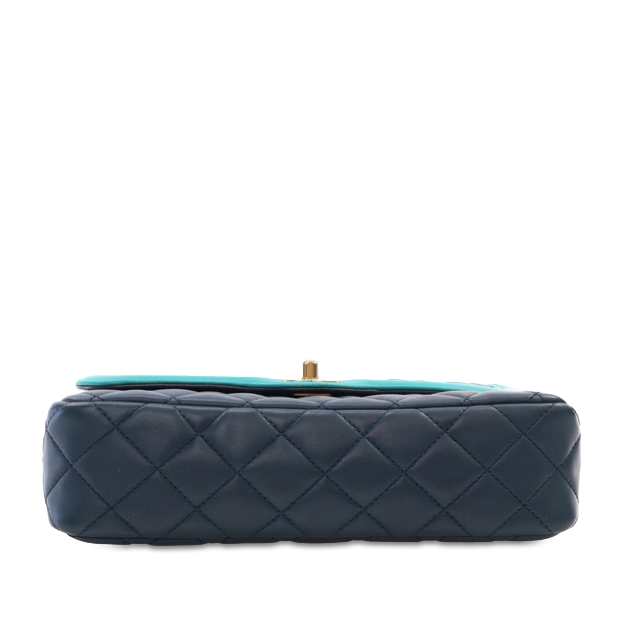 Chanel Medium Quilted Lambskin Two-Tone Day Flap - image 4