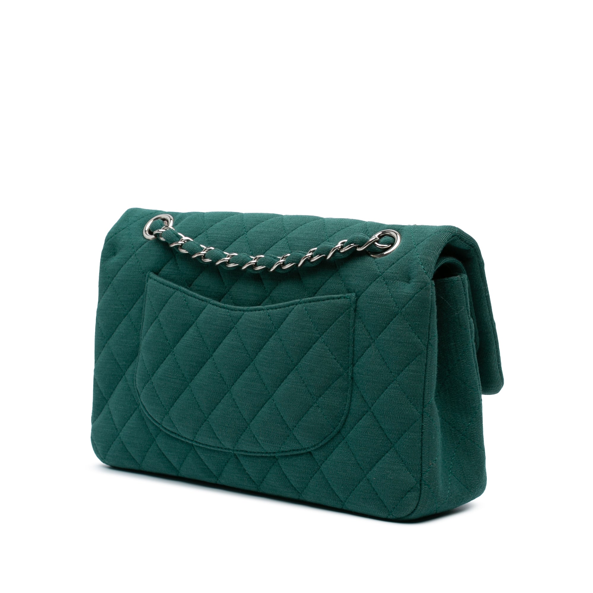 Chanel Medium Classic Jersey Double Flap - image 2