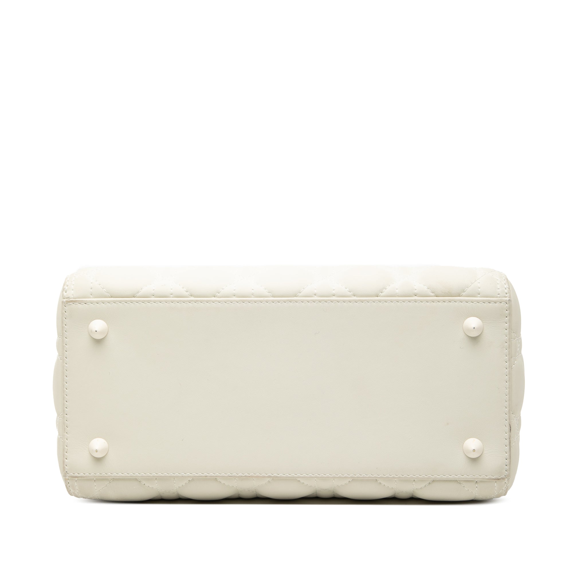 Dior Medium Lambskin Cannage Lady Dior - image 3