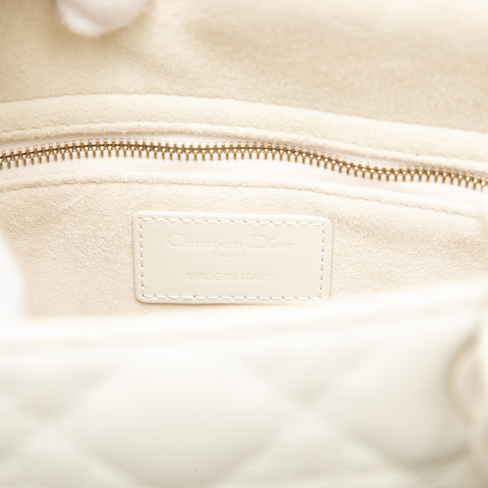 Dior Medium Lambskin Cannage Lady Dior - image 5