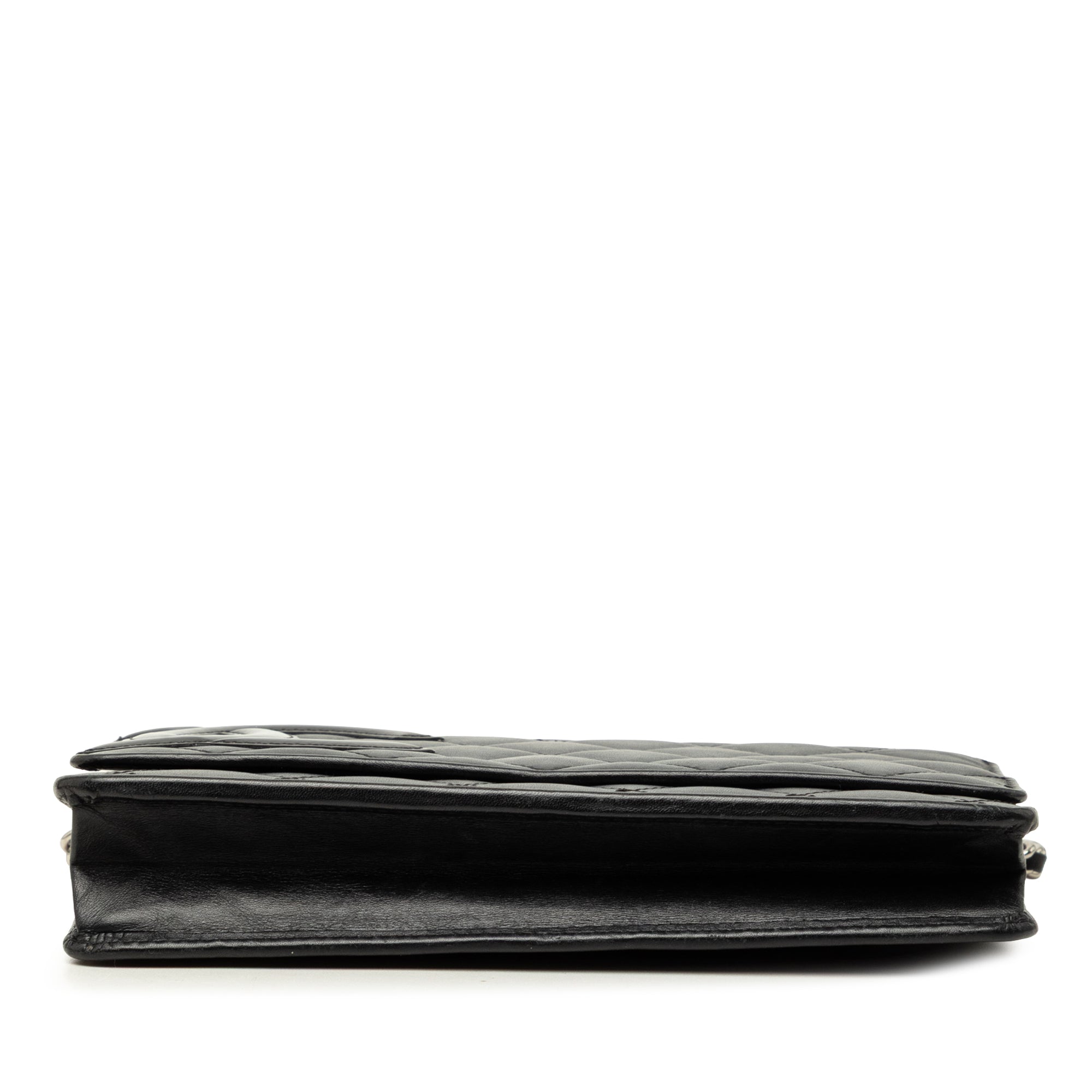 Chanel Quilted Lambskin Cambon Ligne Wallet On Chain - image 3