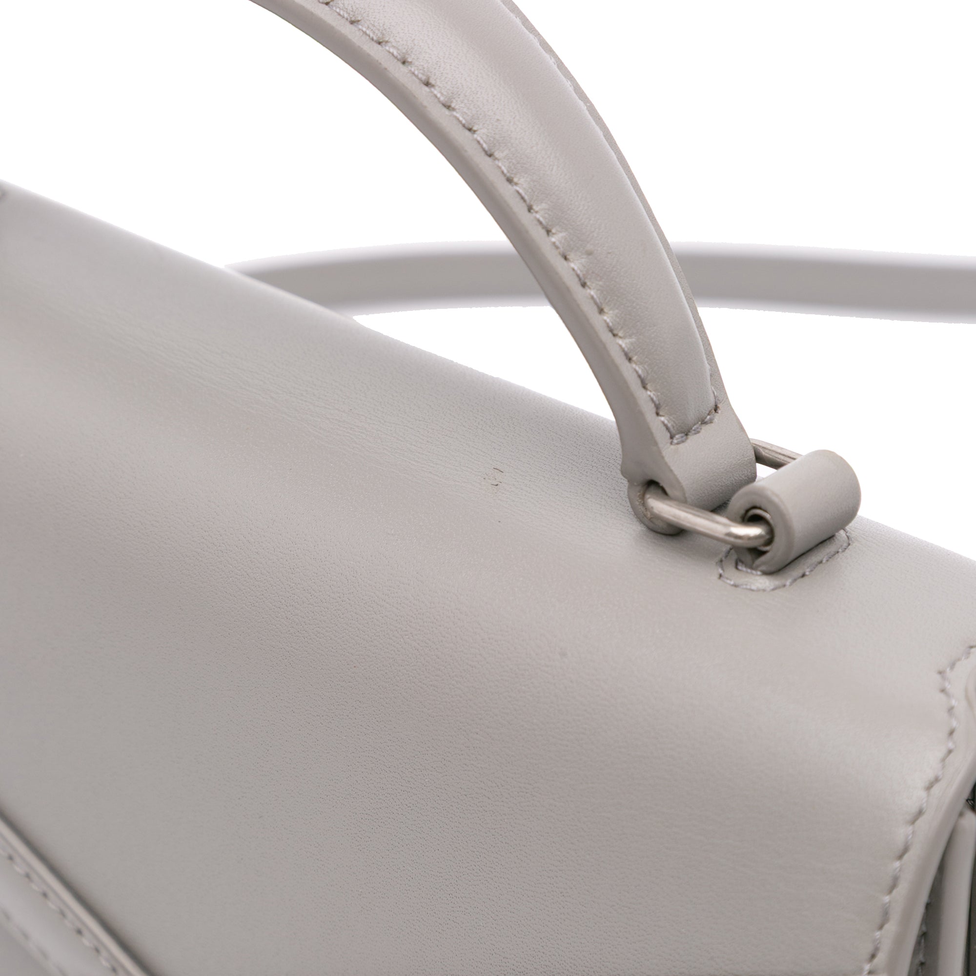 Saint Laurent Mini Leather Cassandra Top Handle Bag - image 10