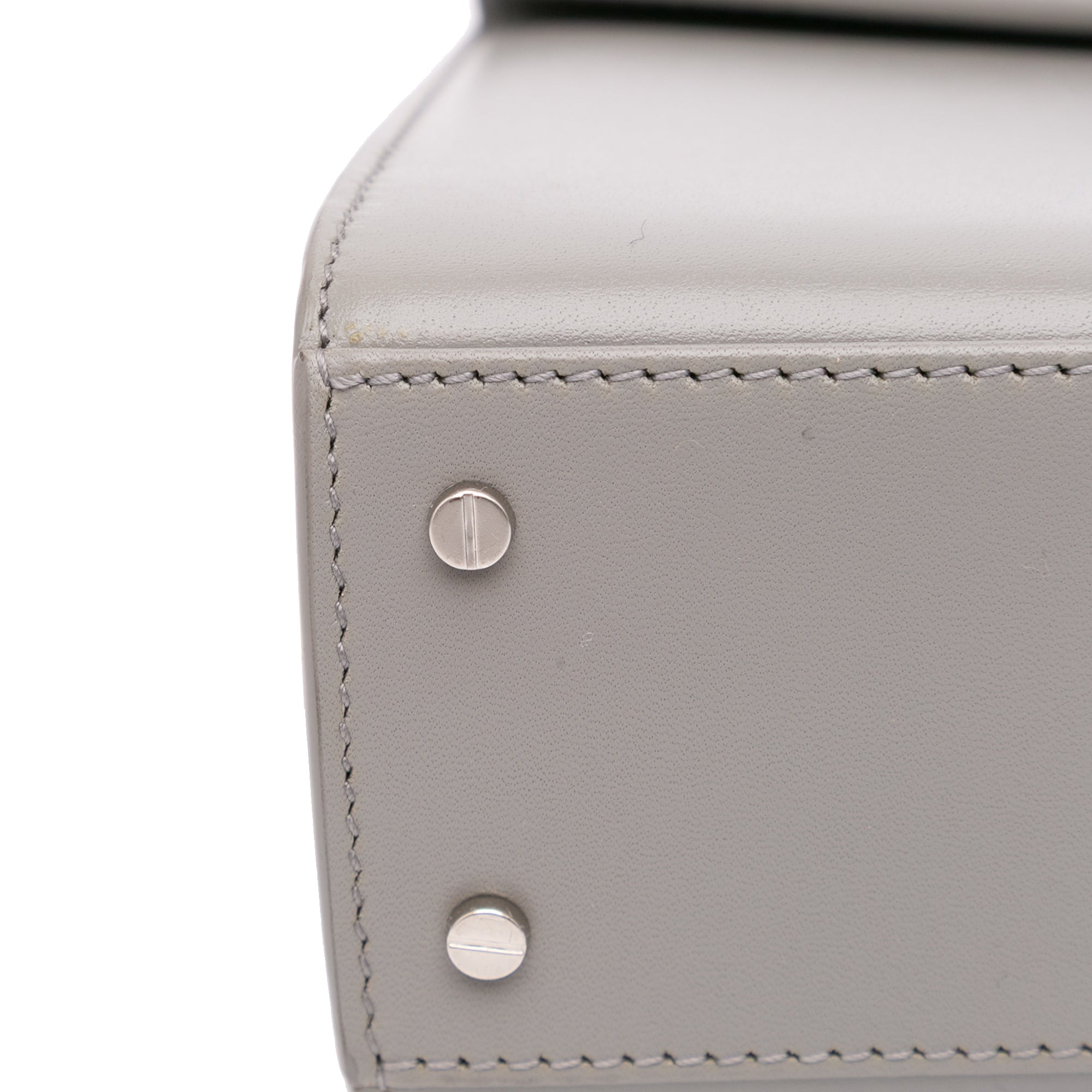 Saint Laurent Mini Leather Cassandra Top Handle Bag - image 12