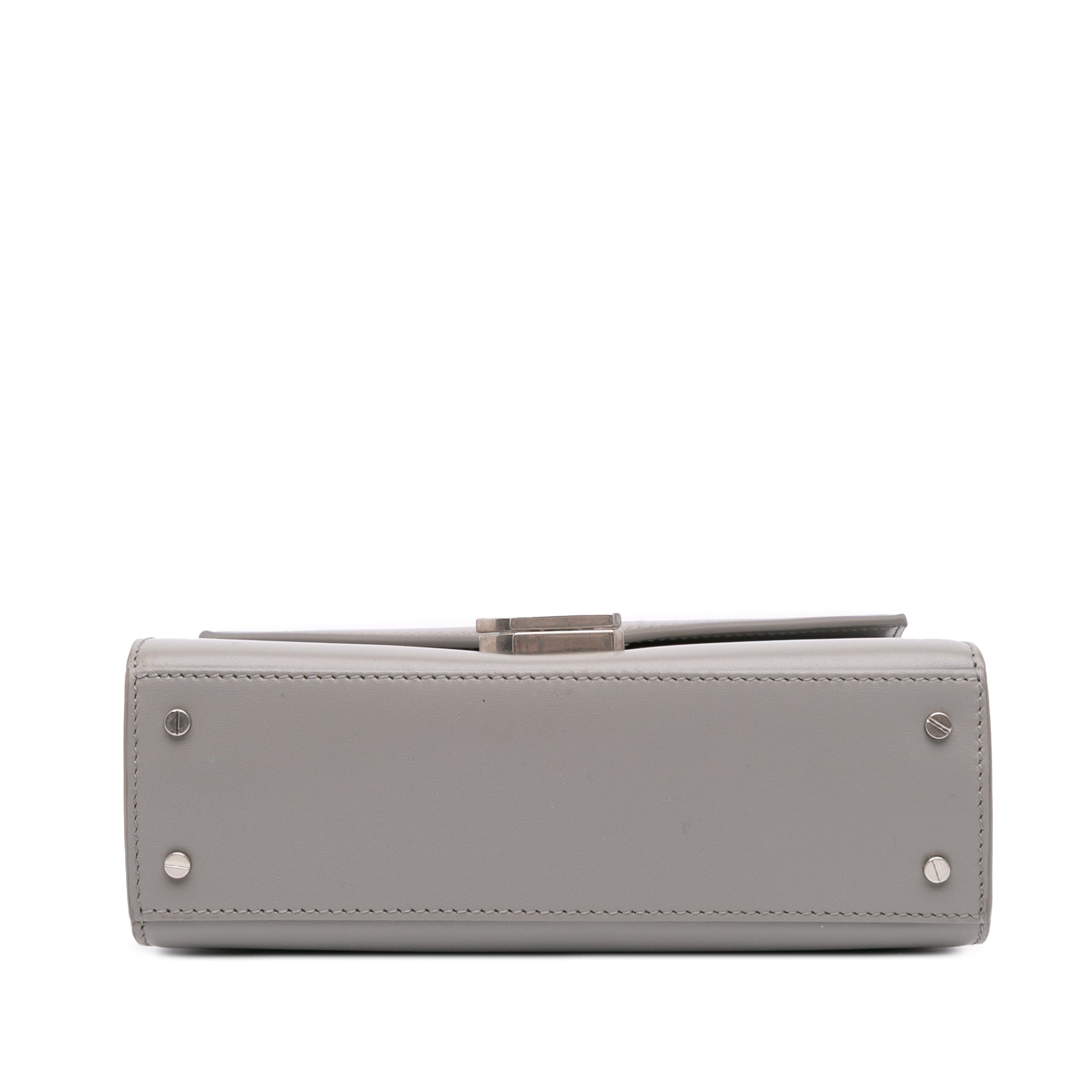 Saint Laurent Mini Leather Cassandra Top Handle Bag - image 3