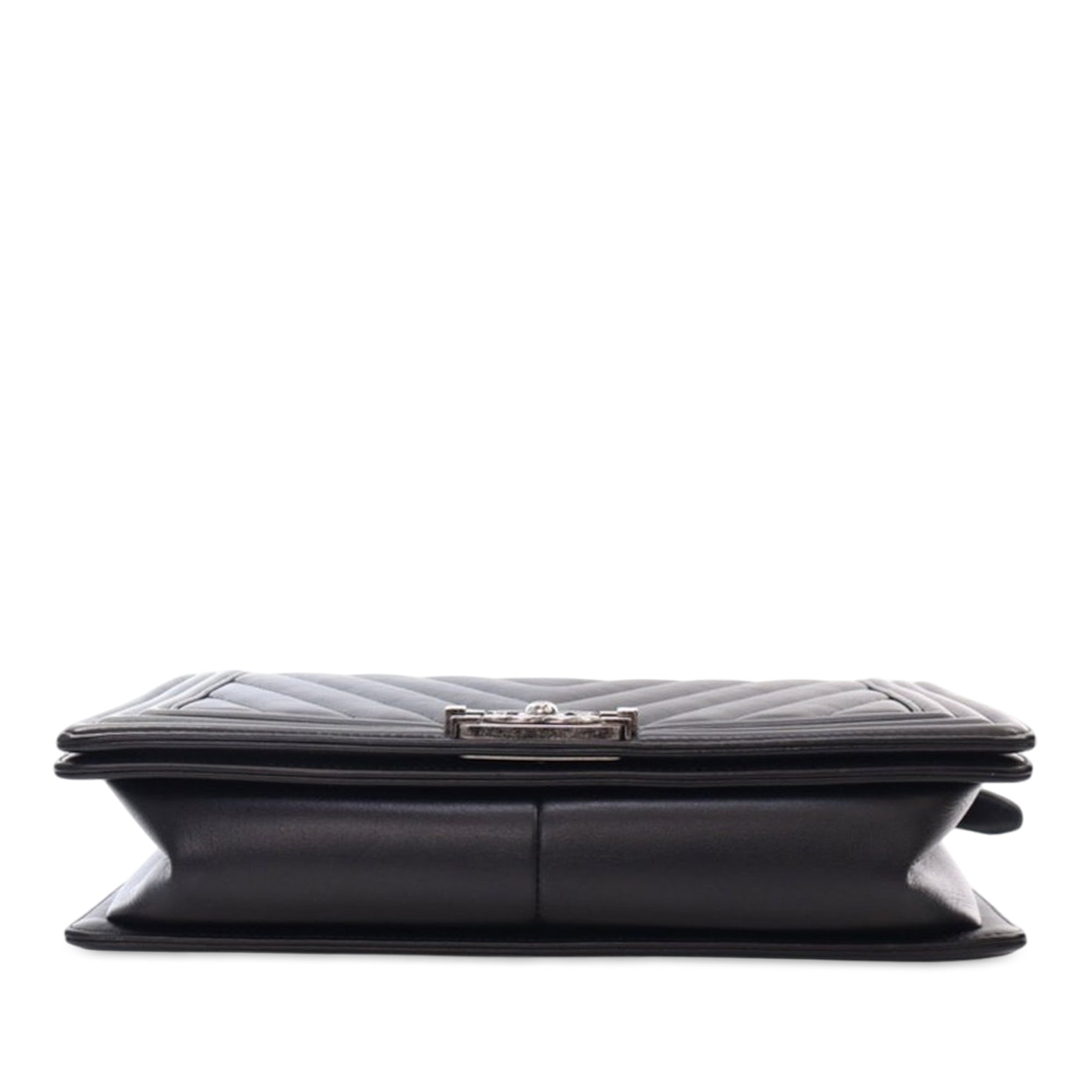Chanel Medium Chevron Lambskin Boy Flap - image 4