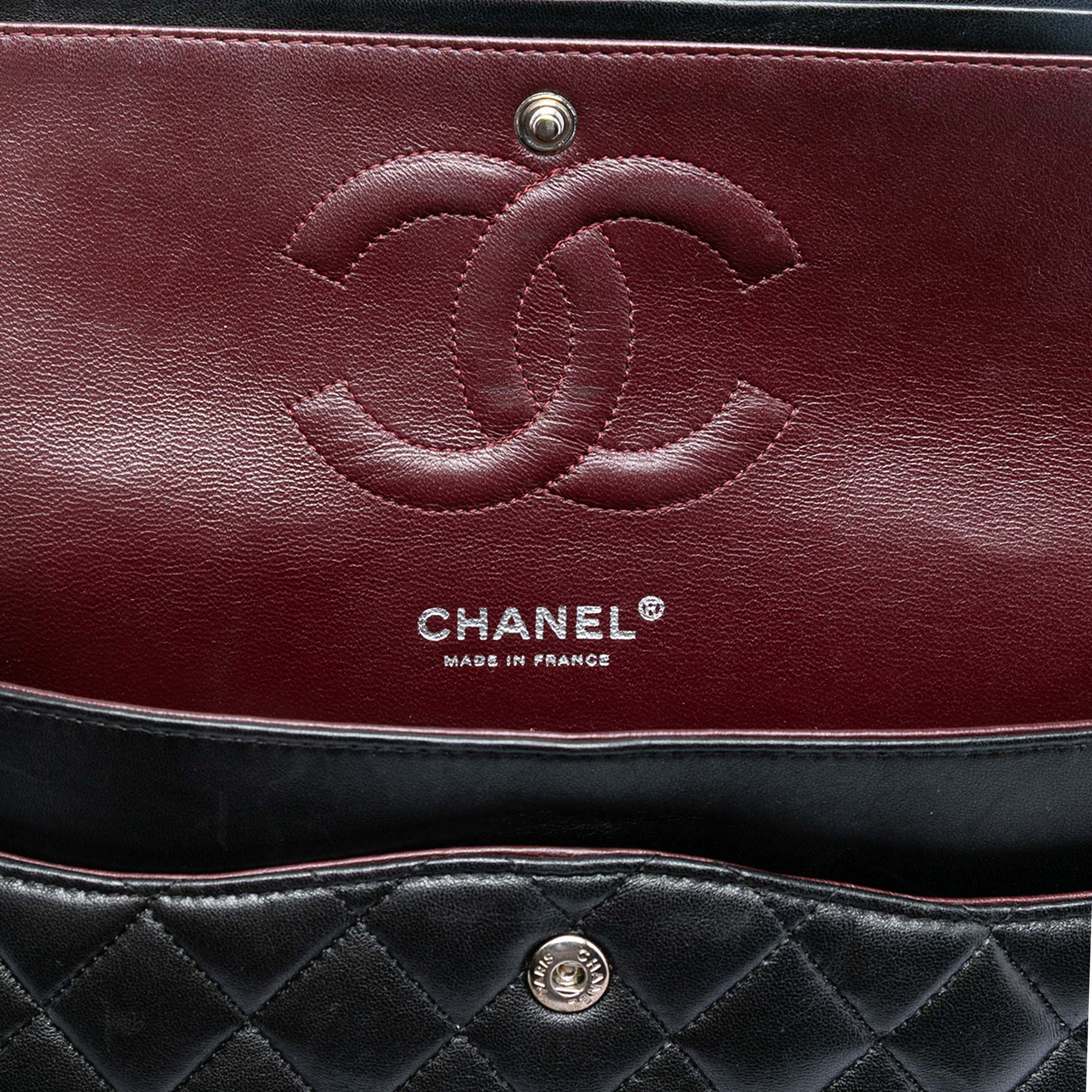 Chanel Medium Classic Lambskin Double Flap - image 5