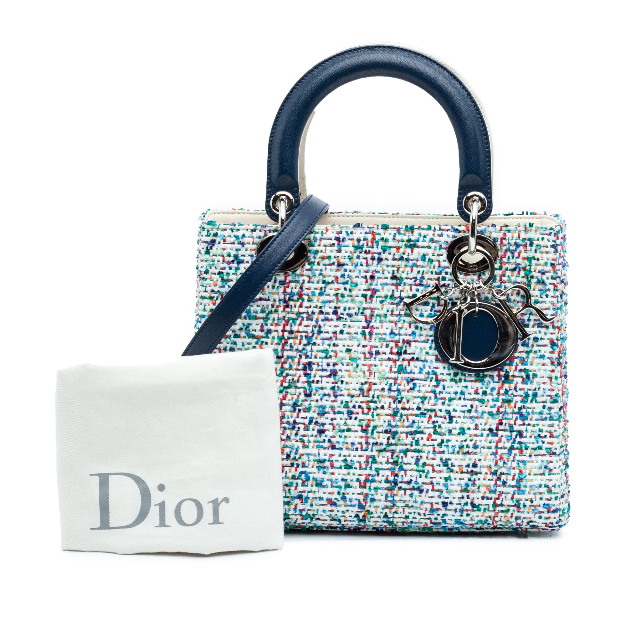 Dior Medium Tweed Lady Dior - image 9