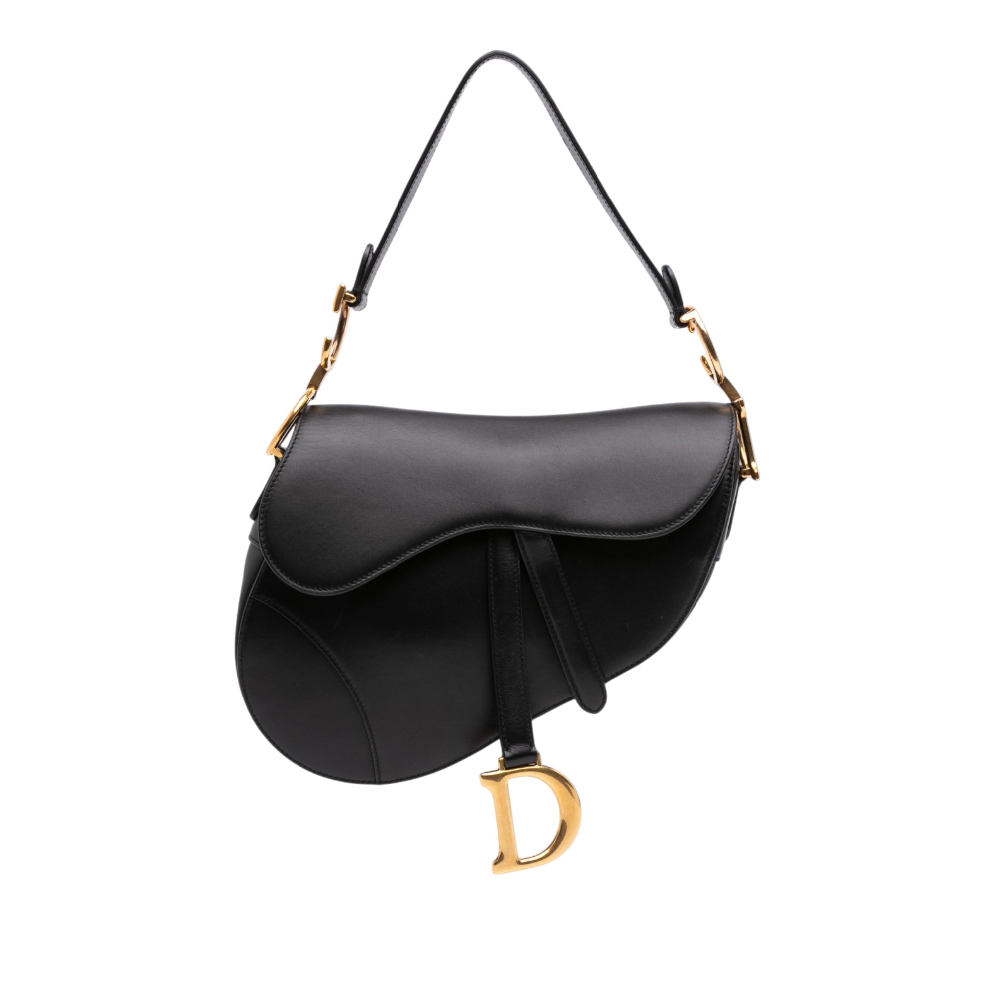 Dior Smooth Calfskin Saddle Bag - image 1