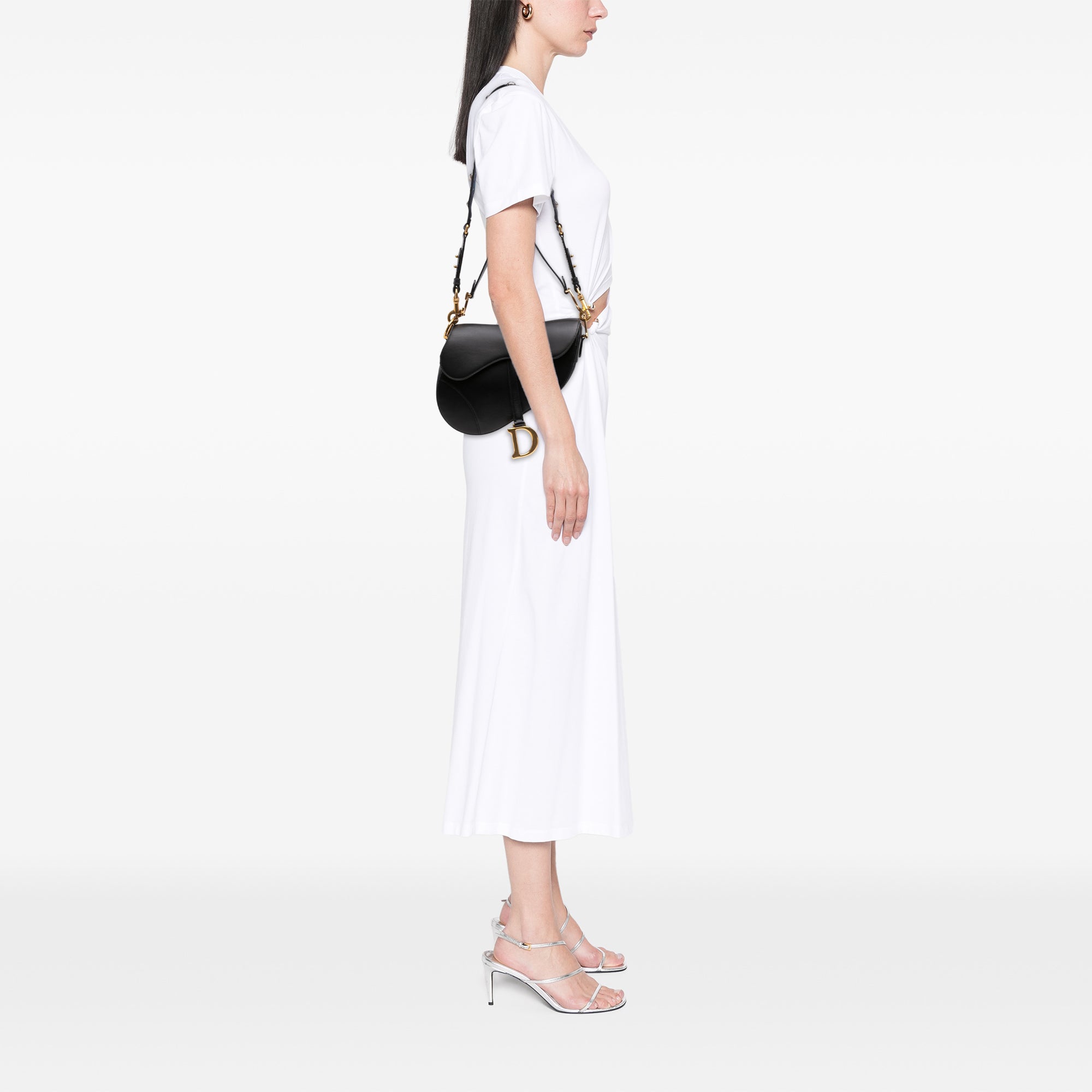 Dior Smooth Calfskin Saddle Bag - image 6