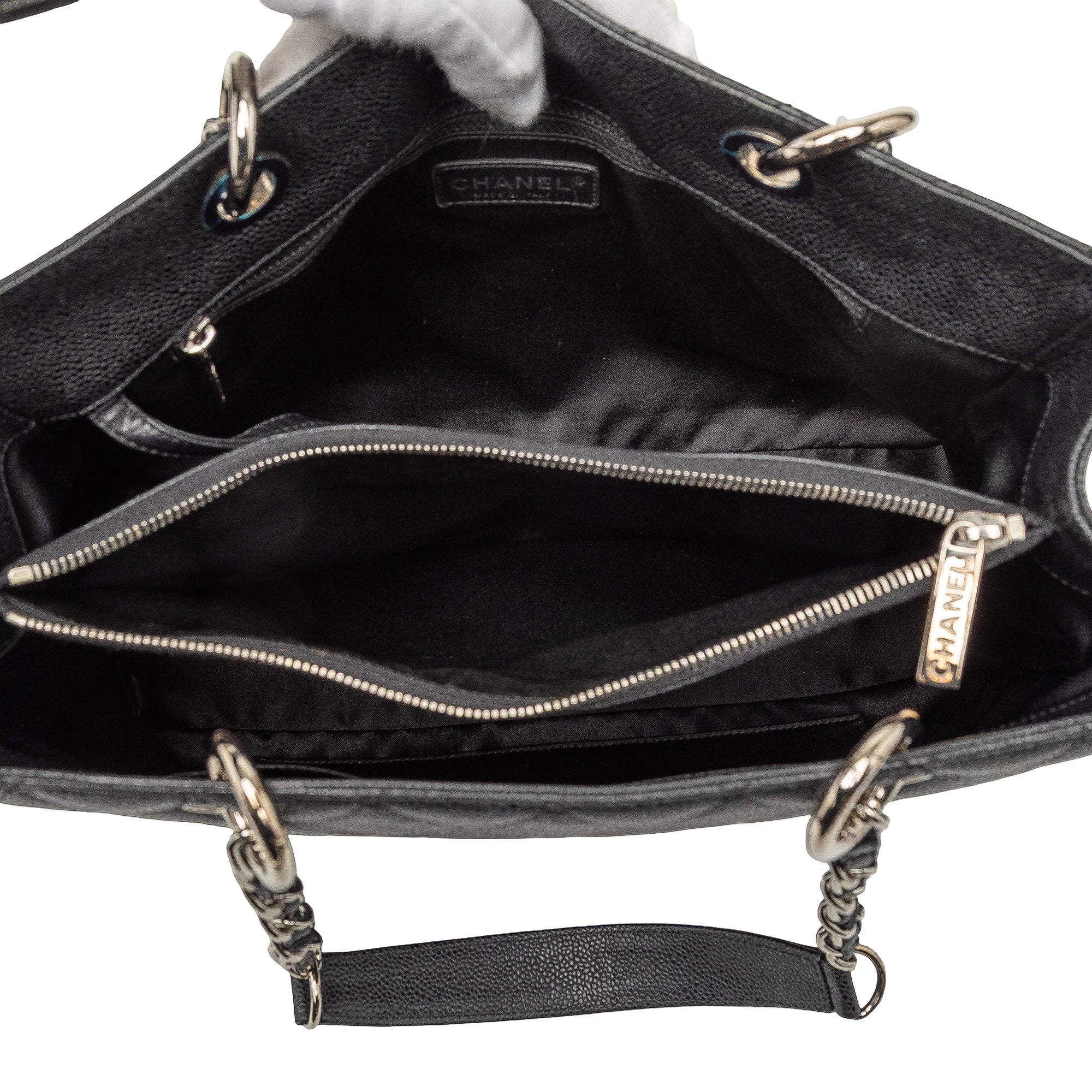 Chanel Caviar Grand Shopping Tote - image 4
