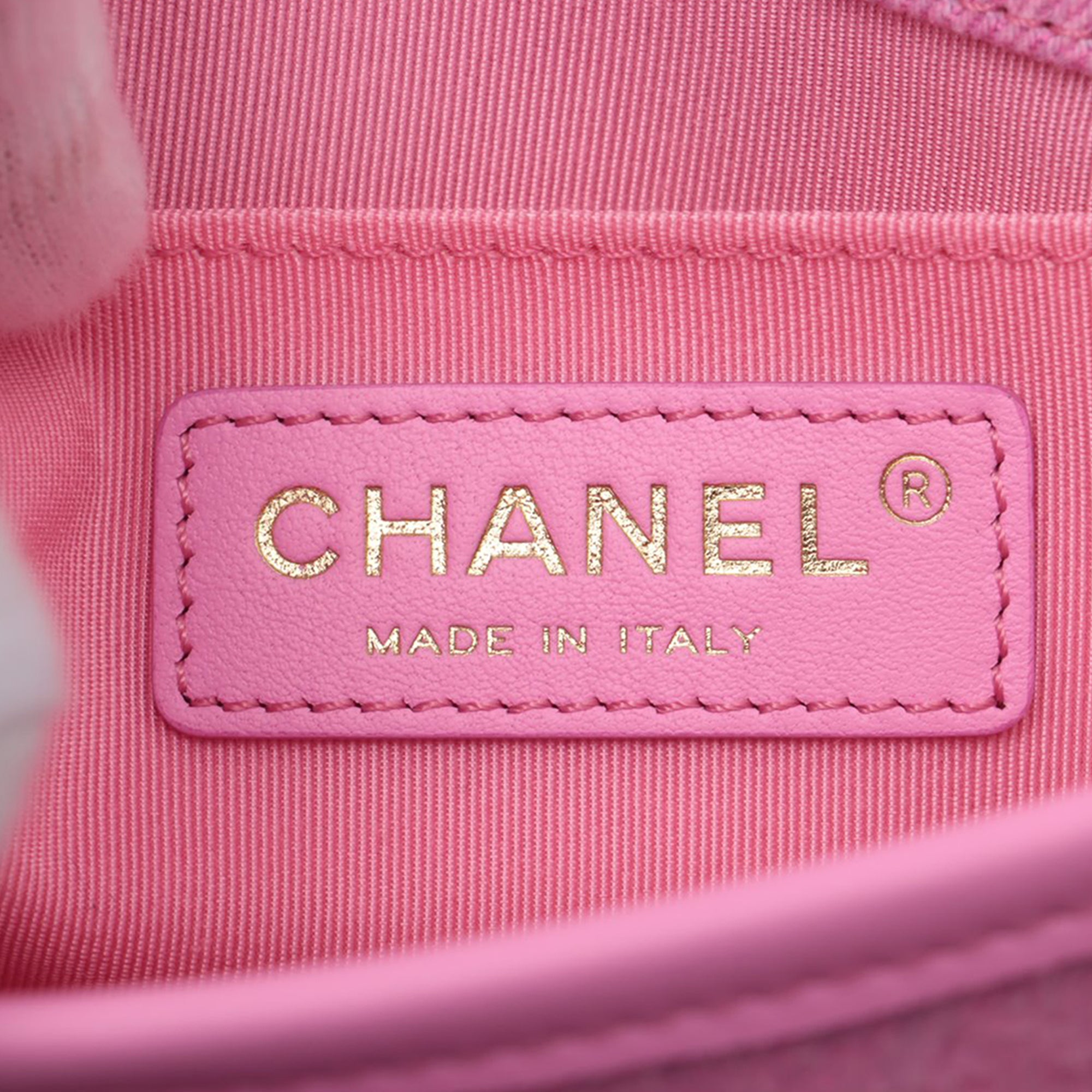 Chanel Mini CC Quilted Denim Messenger Flap - image 6