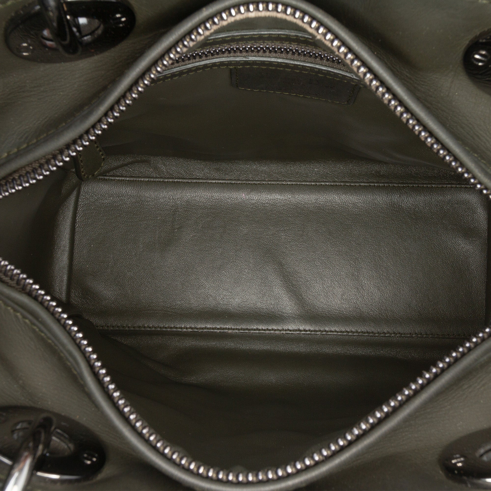 Dior Medium Lambskin Cannage Lady Dior - image 4