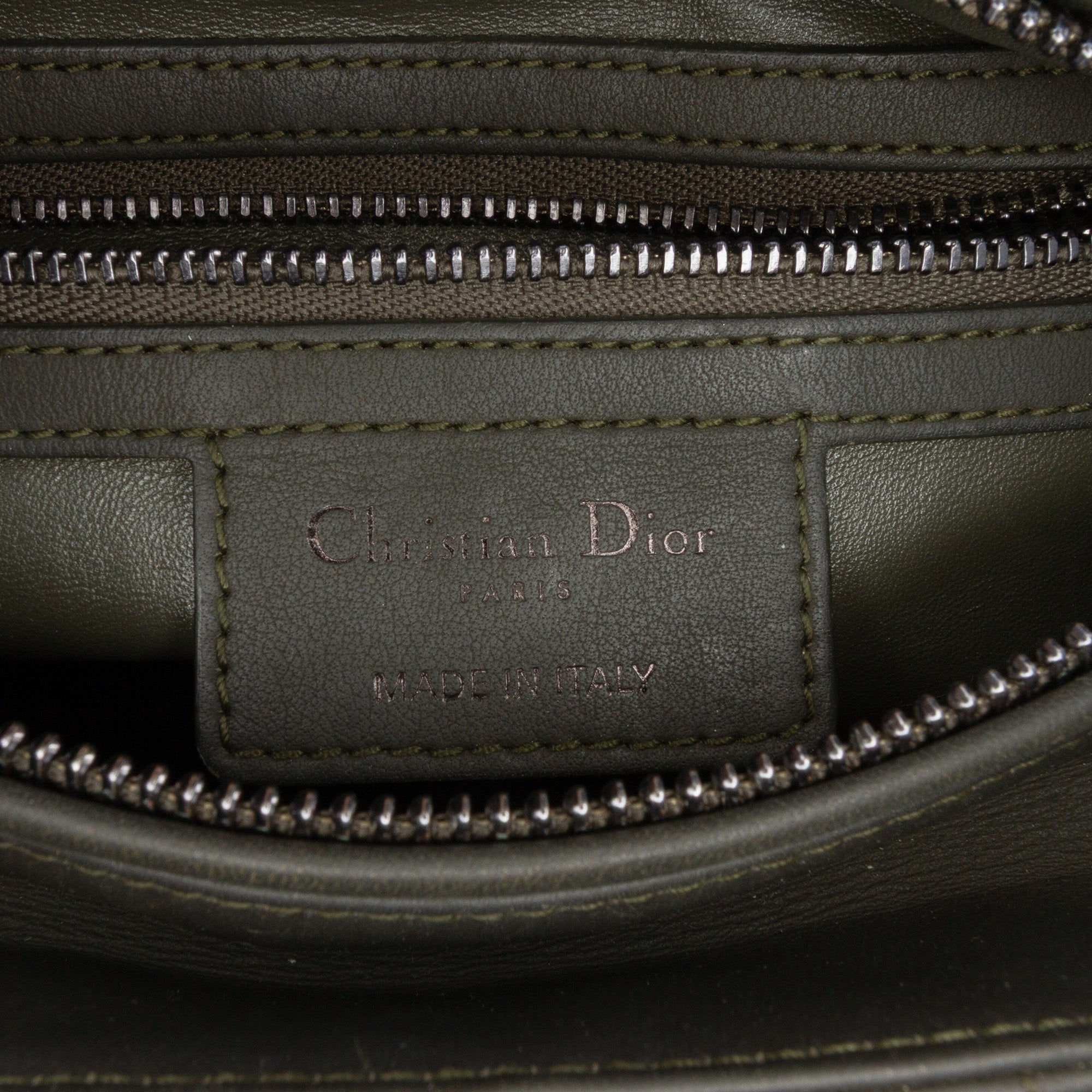 Dior Medium Lambskin Cannage Lady Dior - image 5