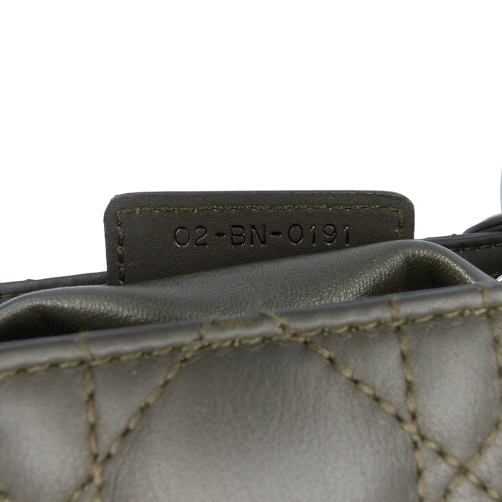 Dior Medium Lambskin Cannage Lady Dior - image 6