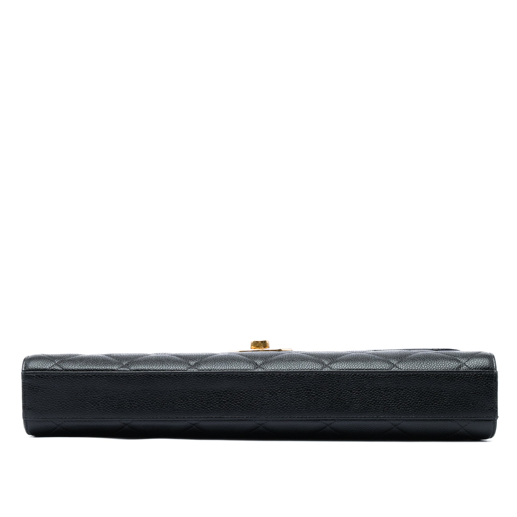 Chanel CC Quilted Caviar Briefcase - image 3