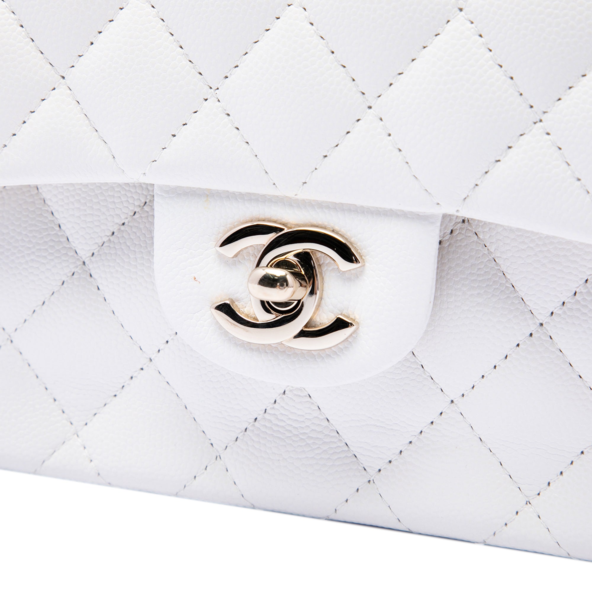 Chanel Medium Classic Caviar Double Flap - image 5