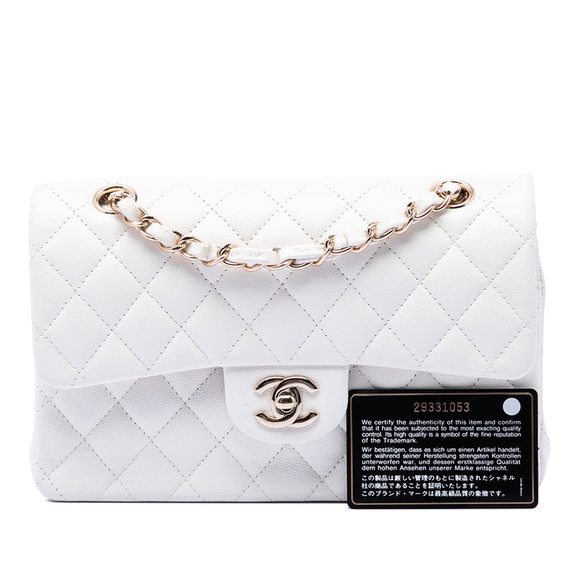 Chanel Medium Classic Caviar Double Flap - image 7