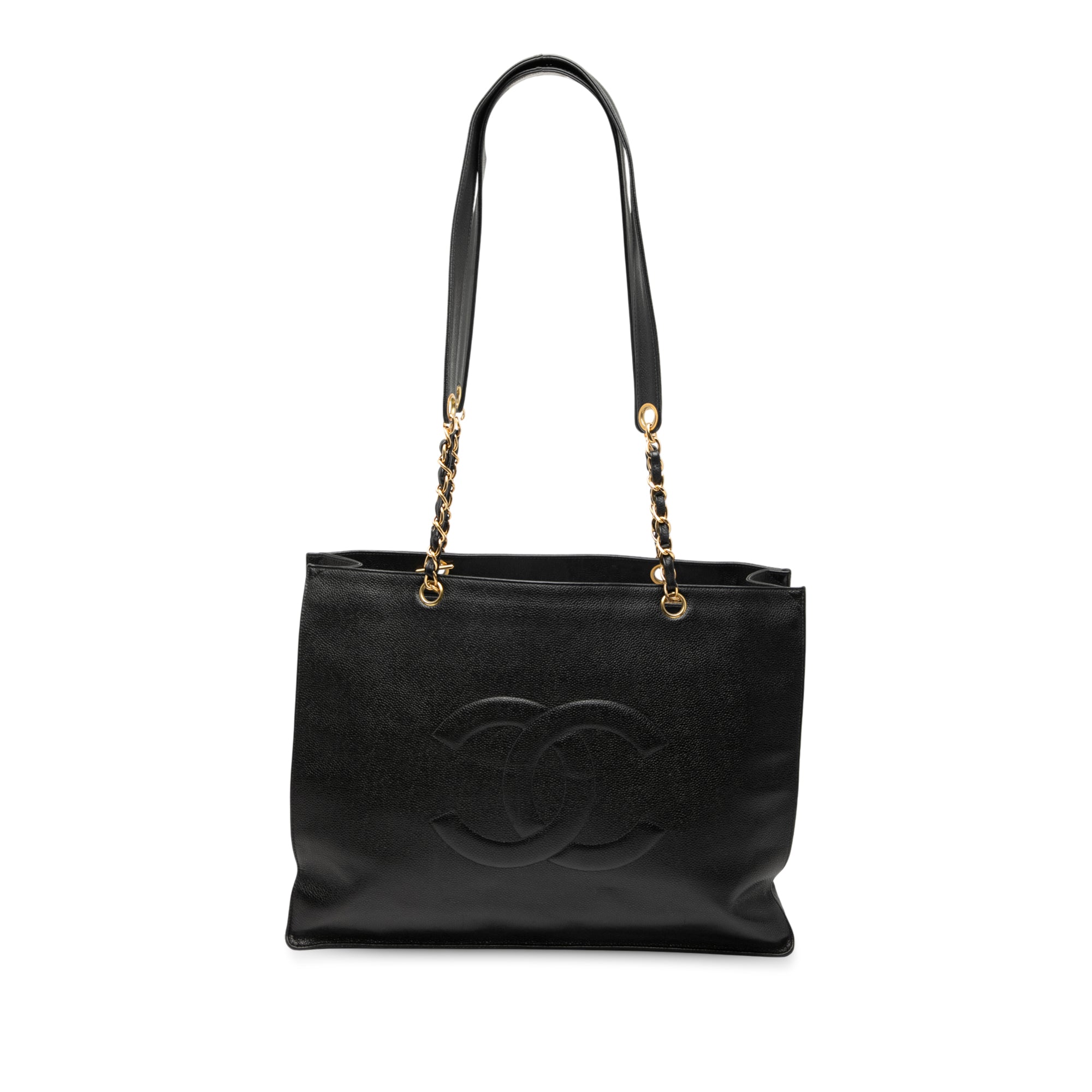 Chanel CC Caviar Tote - image 1