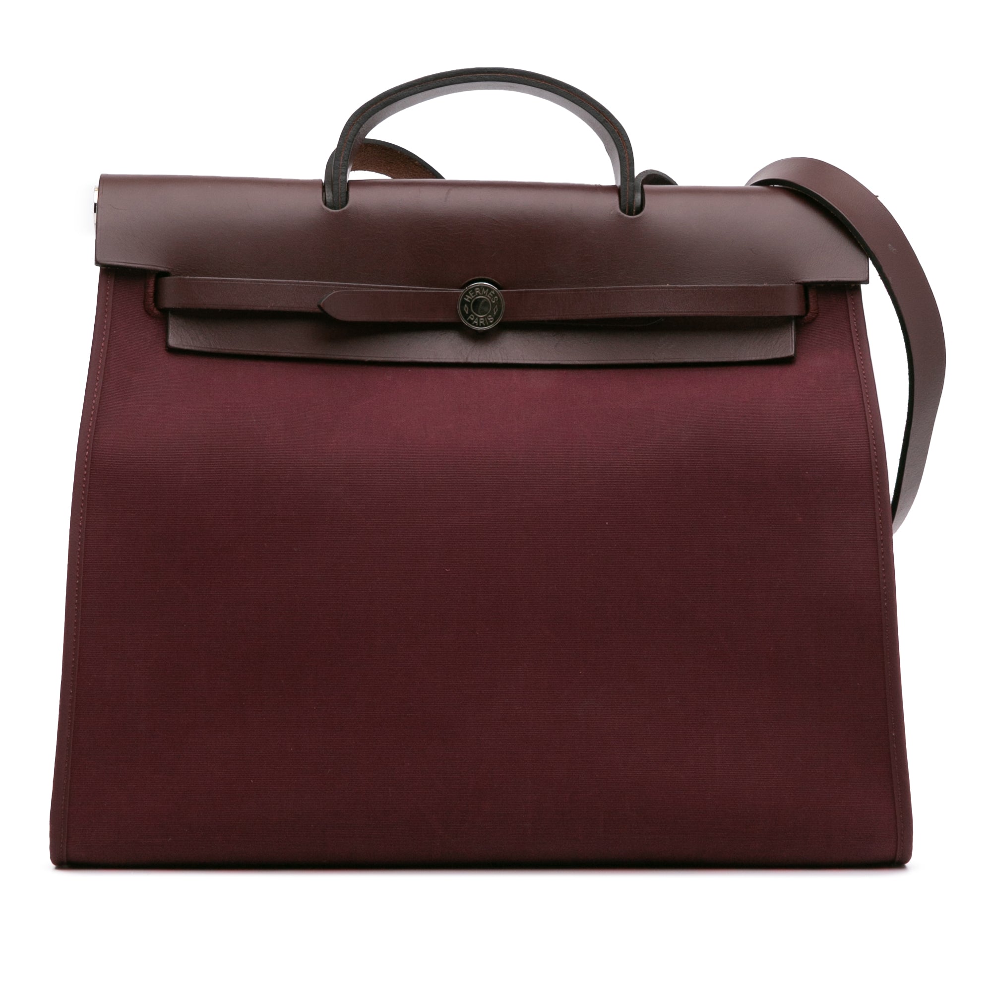 Hermès Toile Herbag Zip 39 - image 1